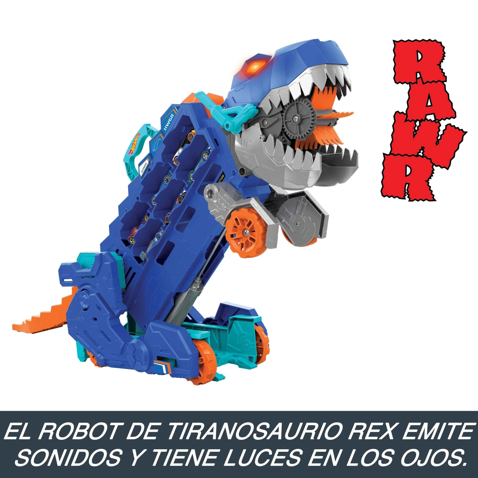Hot Wheels City Pista de Juguete Súper Remolque de T-Rex - Image 5