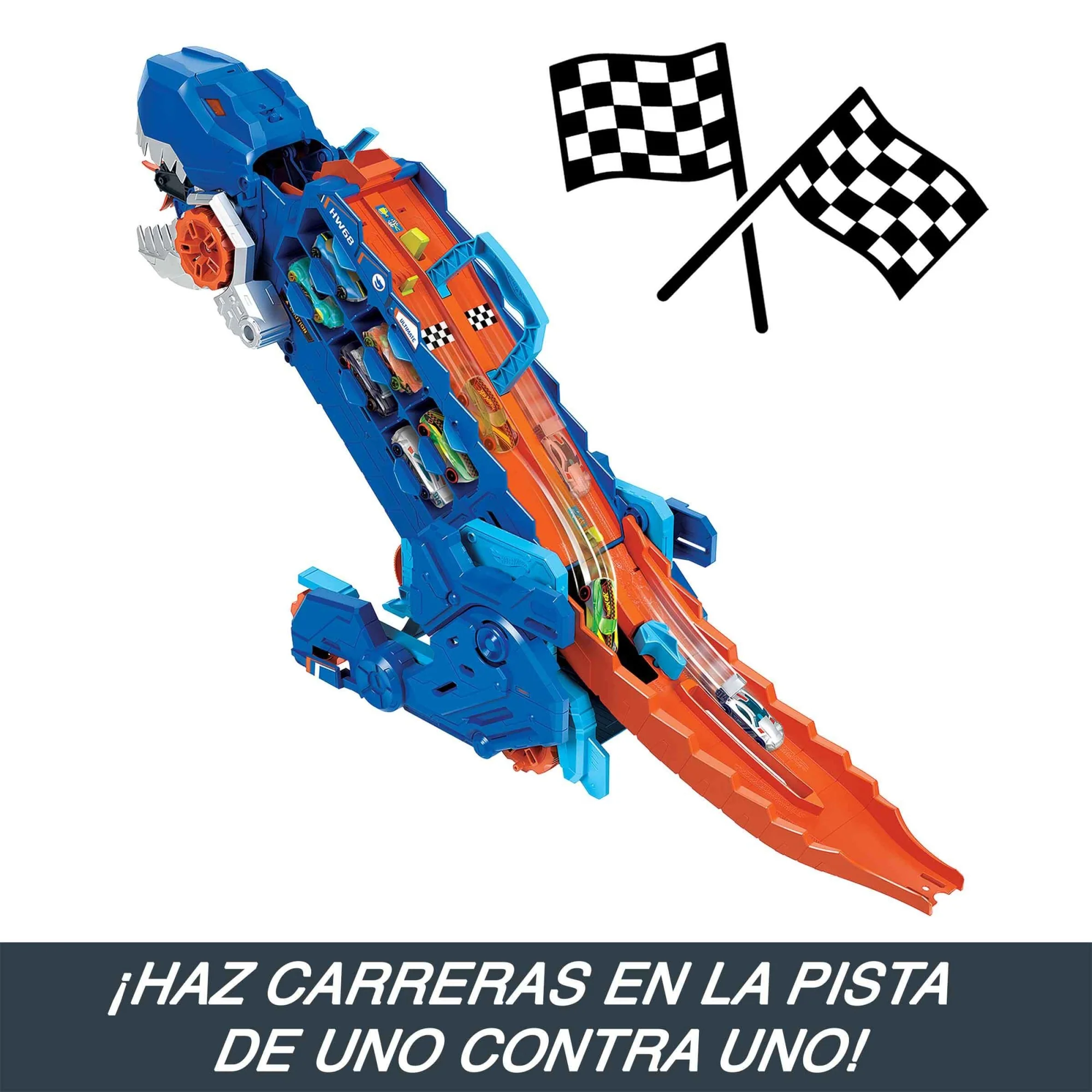 Hot Wheels City Pista de Juguete Súper Remolque de T-Rex - Image 6