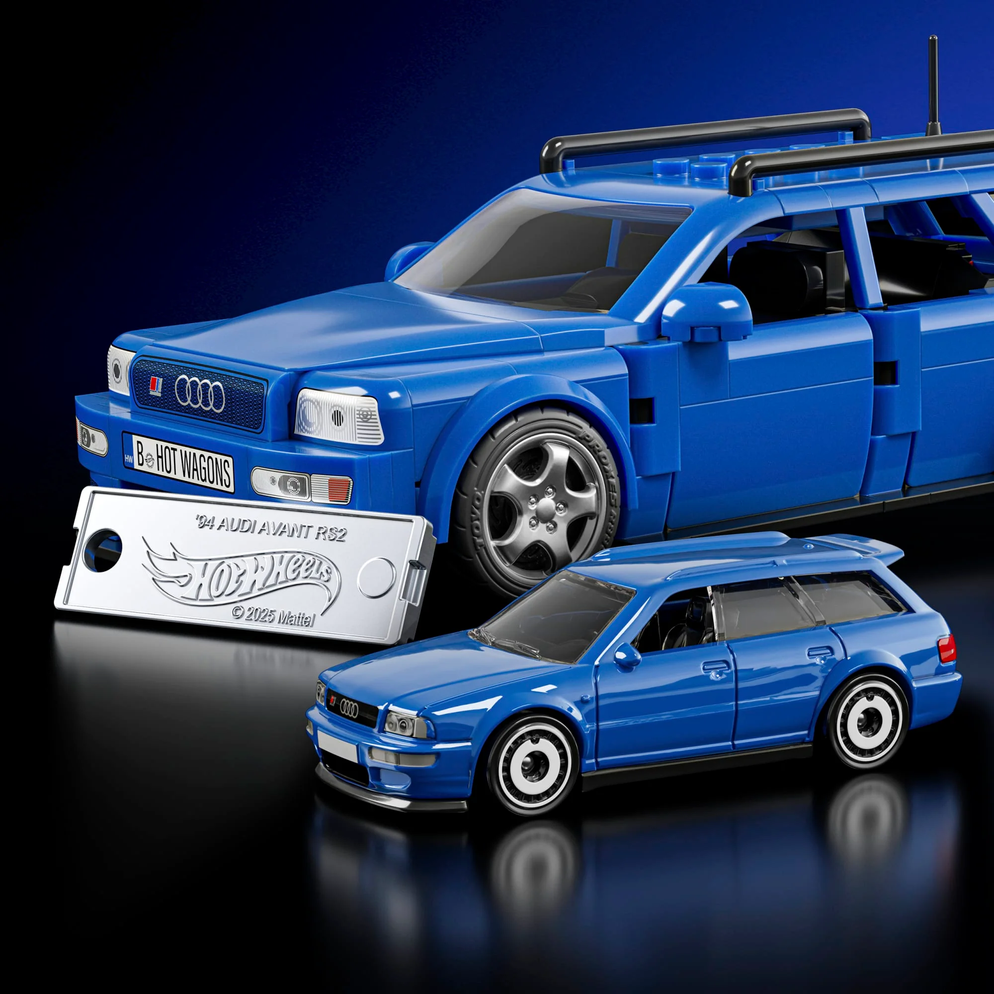 Hot Wheels Coffret de Construction Audi Avant Rs2 - Image 5