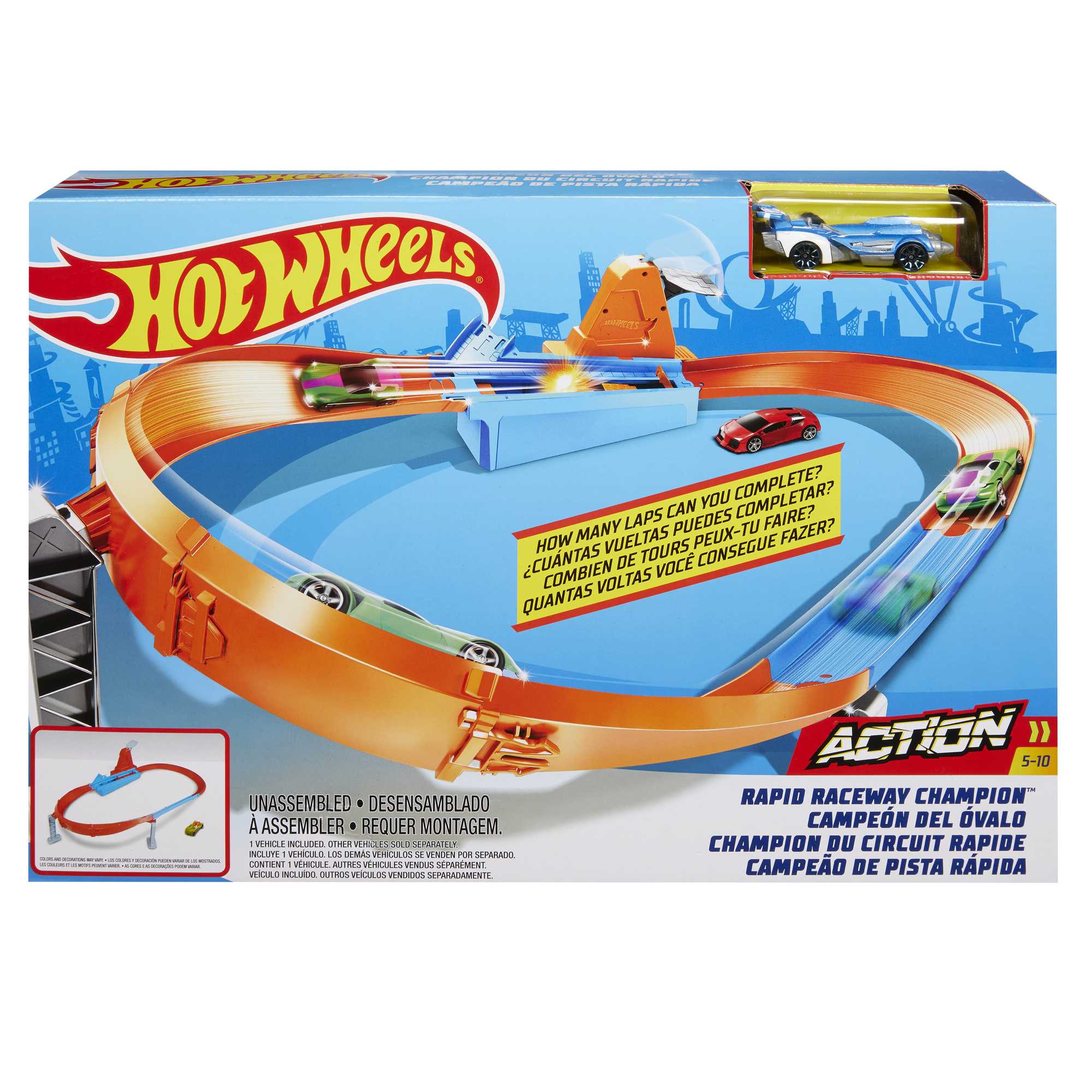 Hot Wheels Coffret de Jeu Champion du Circuit Rapide - Image 5