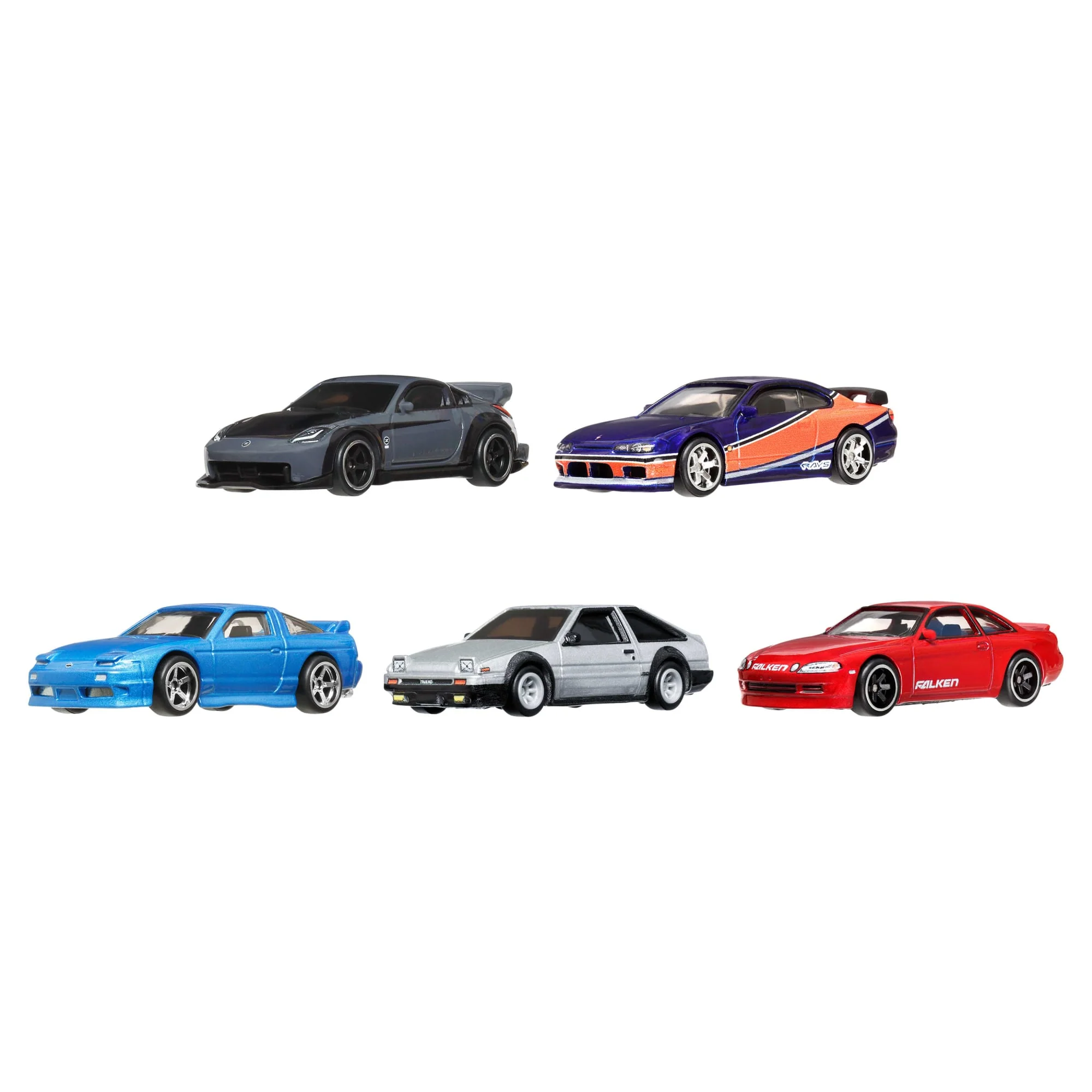 Hot Wheels Coffret Premium Fast&Furious Tokyo Drift 5 Véhicules - Image 2