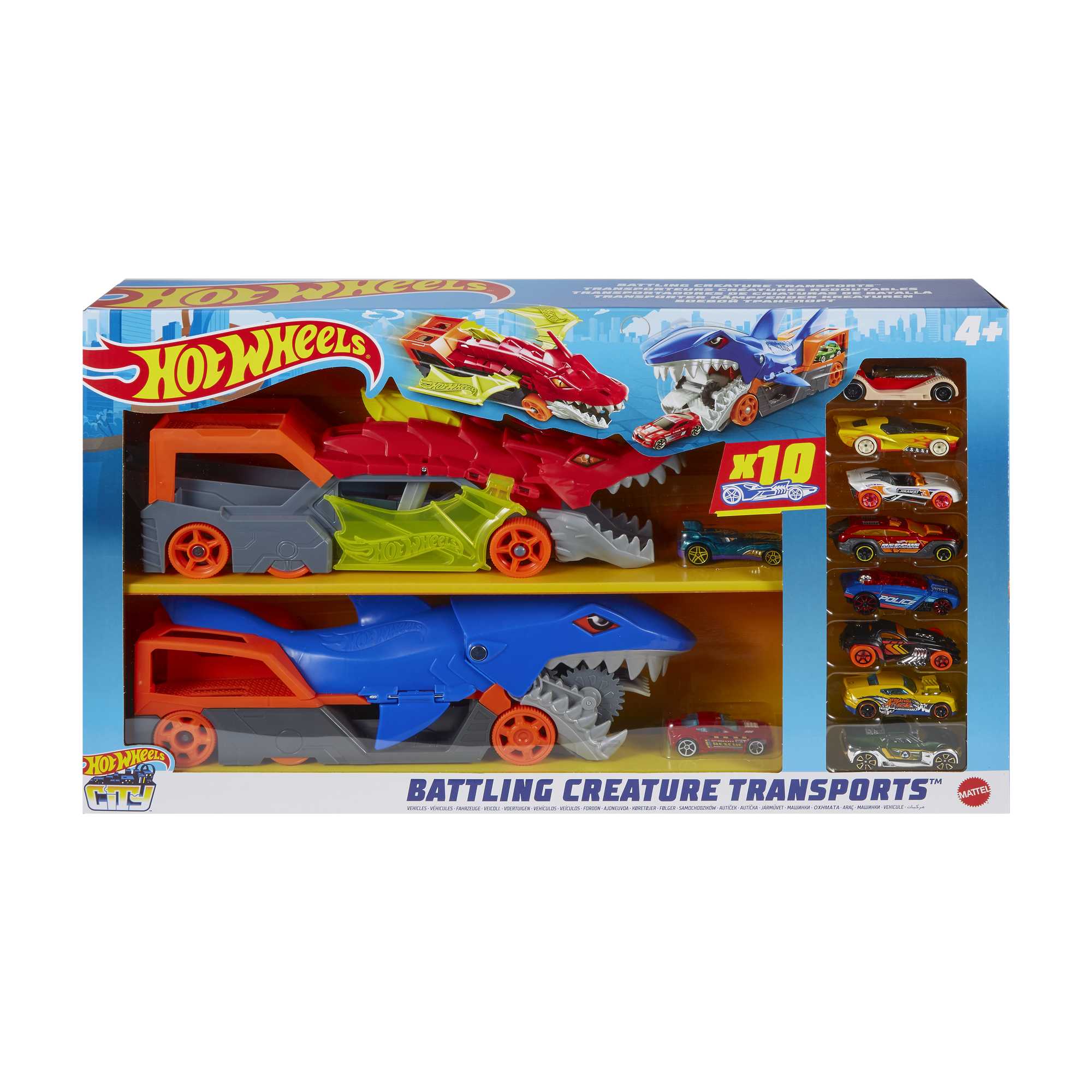 Hot Wheels® Coffret Transporteurs de Combat Créatures - Image 6