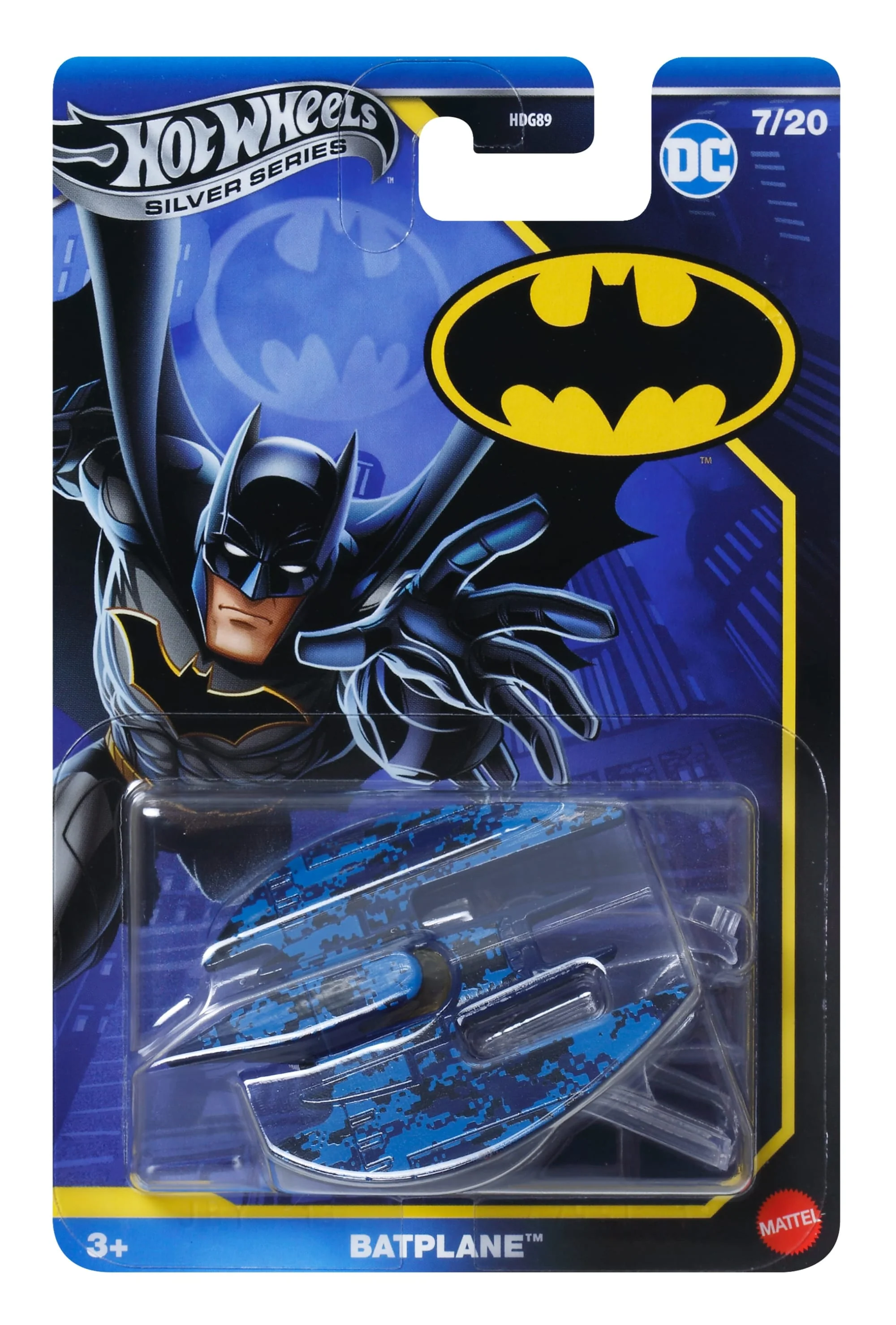 Hot Wheels Collector Vehículo de Colección Auto de Batman Batiavión - Image 3
