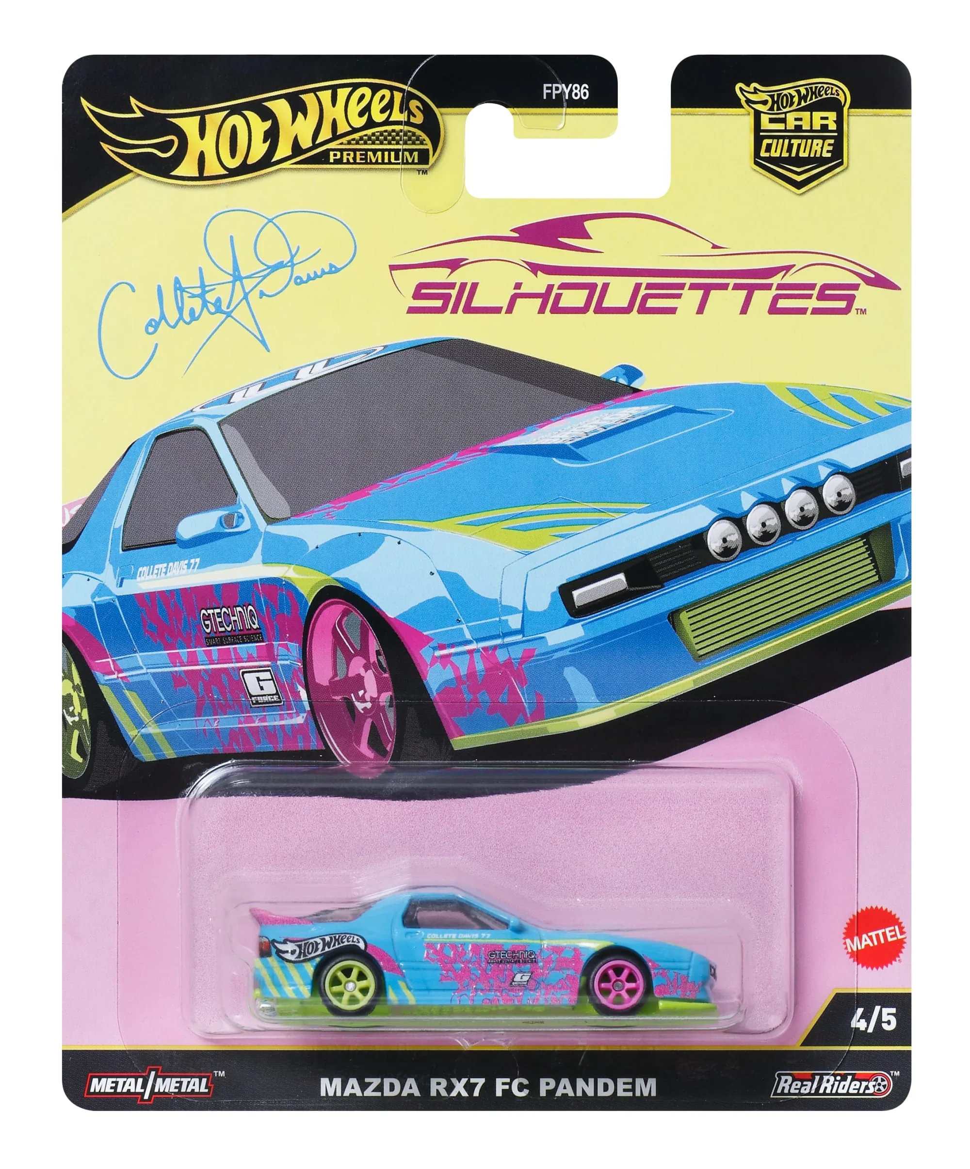 Hot Wheels Collector Vehículo de Colección Mazda RX7 FC Pandem - Image 6
