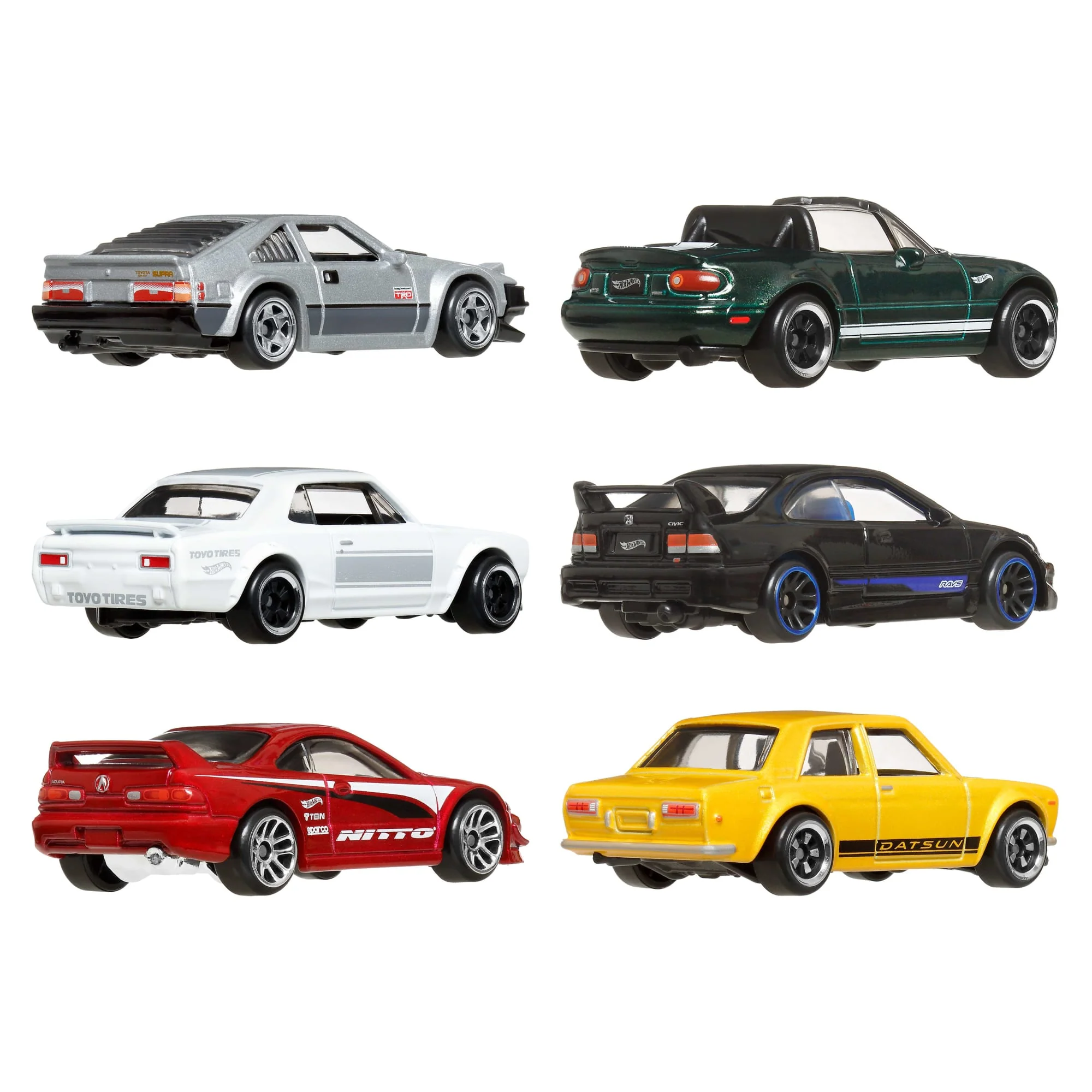 Hot Wheels Collector Vehículo de Colección Multipack Autos Japoneses - Image 4