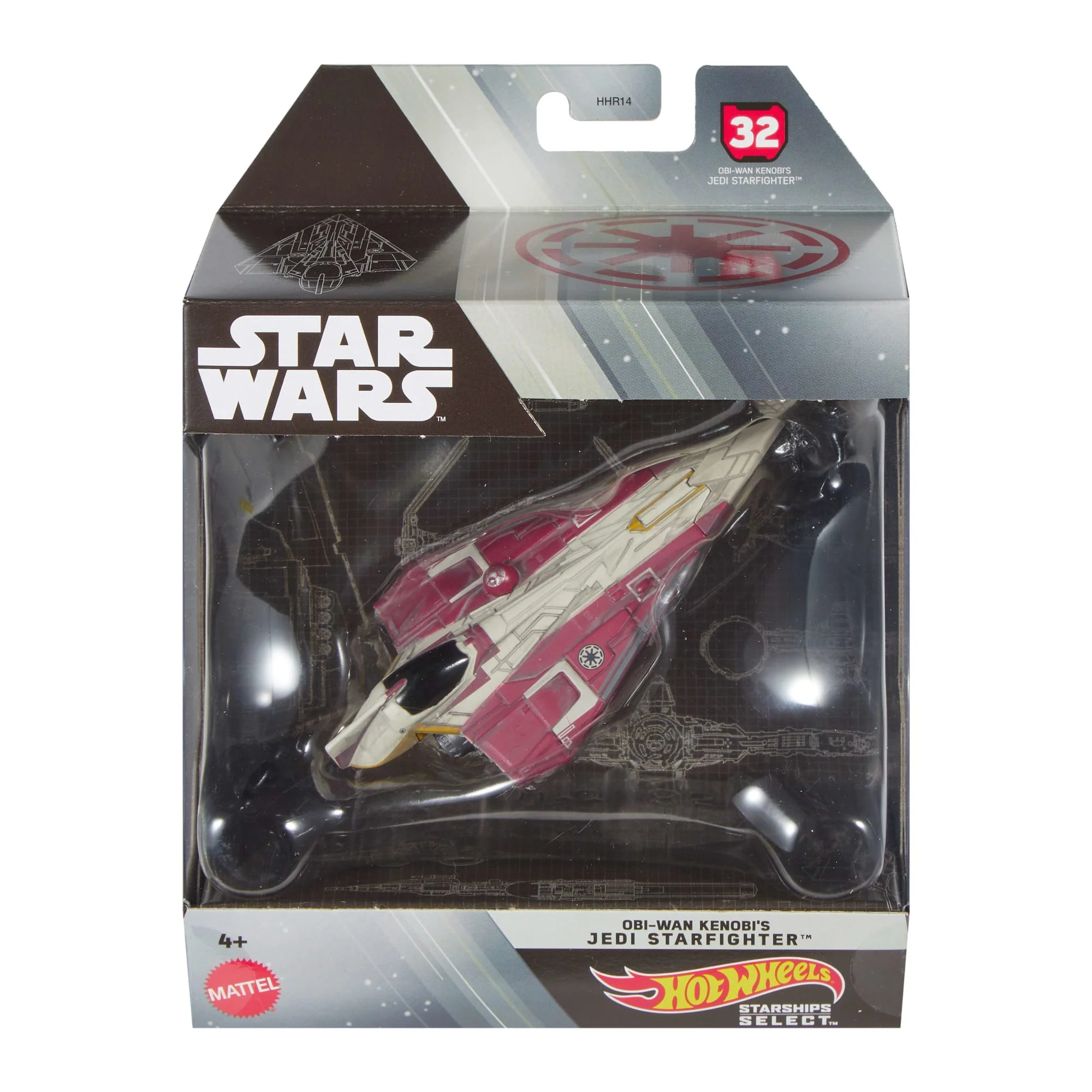 Hot Wheels Collector Vehículo de Colección Star Wars Jedi Starfighter - Image 6