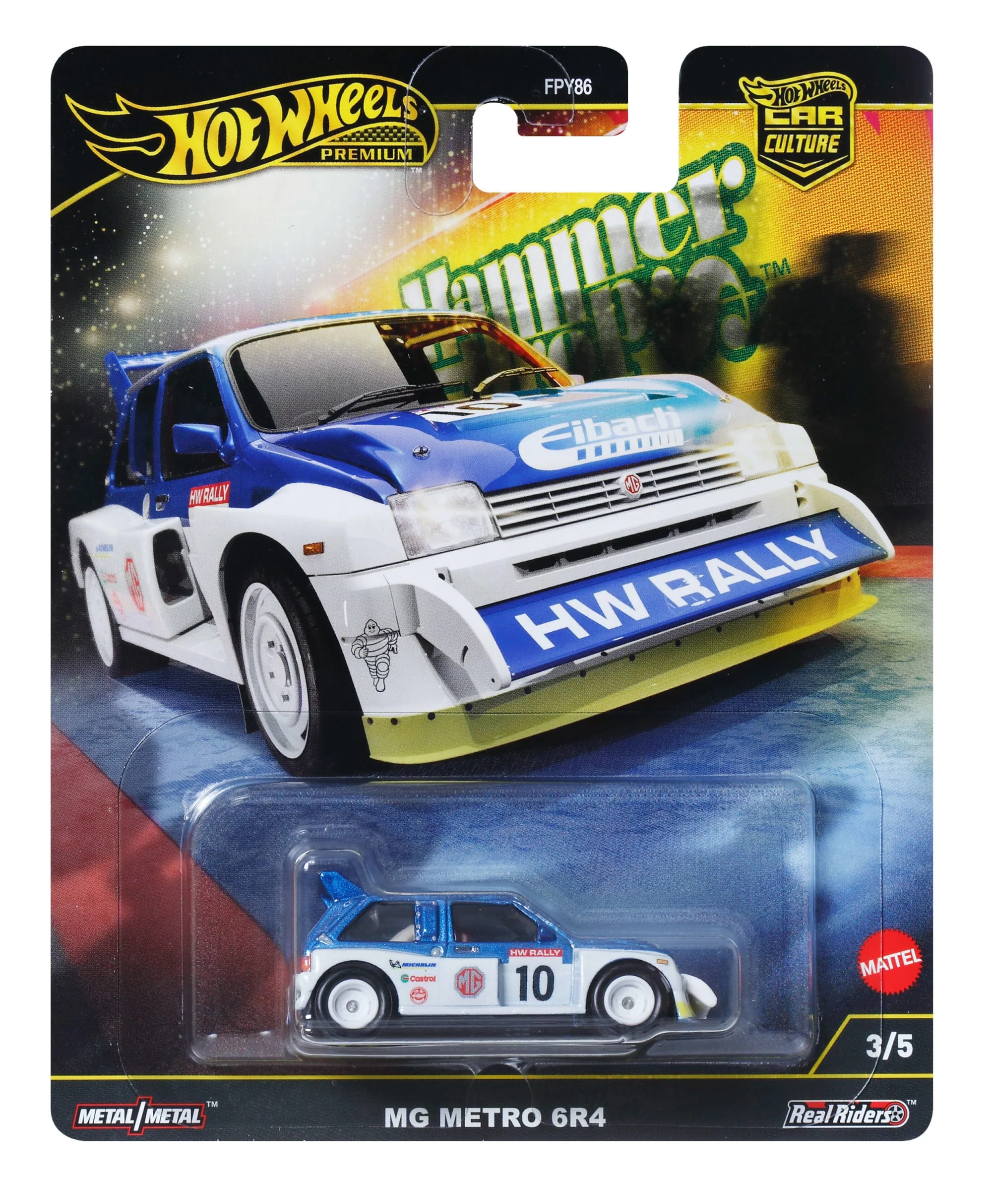 Hot Wheels Collector Veículo de Brinquedo 86 Mg Metro 6R4 - Image 6