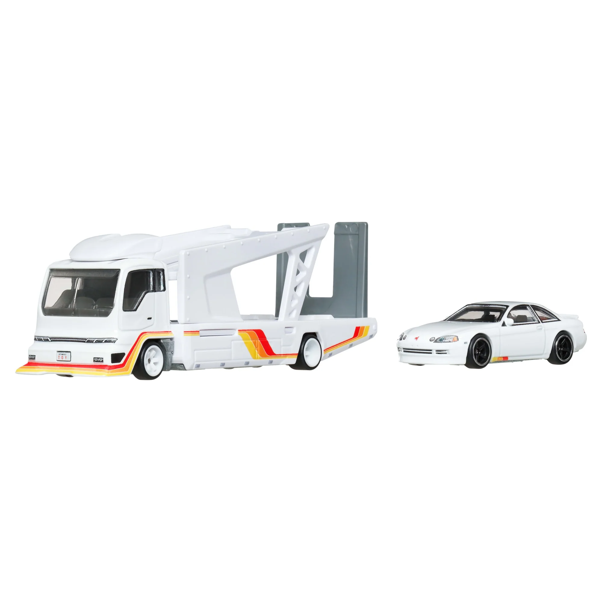 Hot Wheels Collector Veículo de Brinquedo Carro Transportador Japan Double Decker Hauler