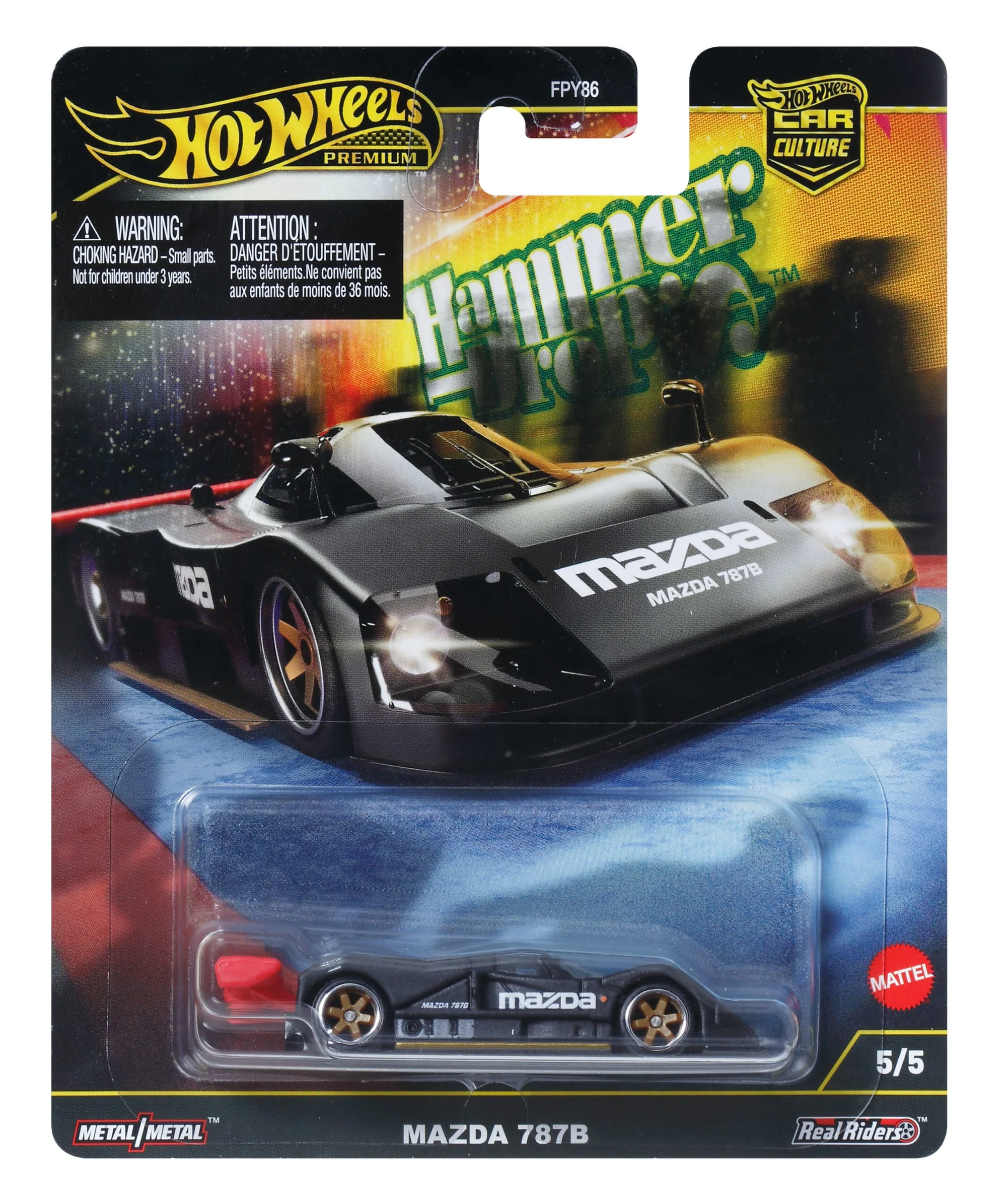Hot Wheels Collector Veículo de Brinquedo Mazda 787 - Image 6