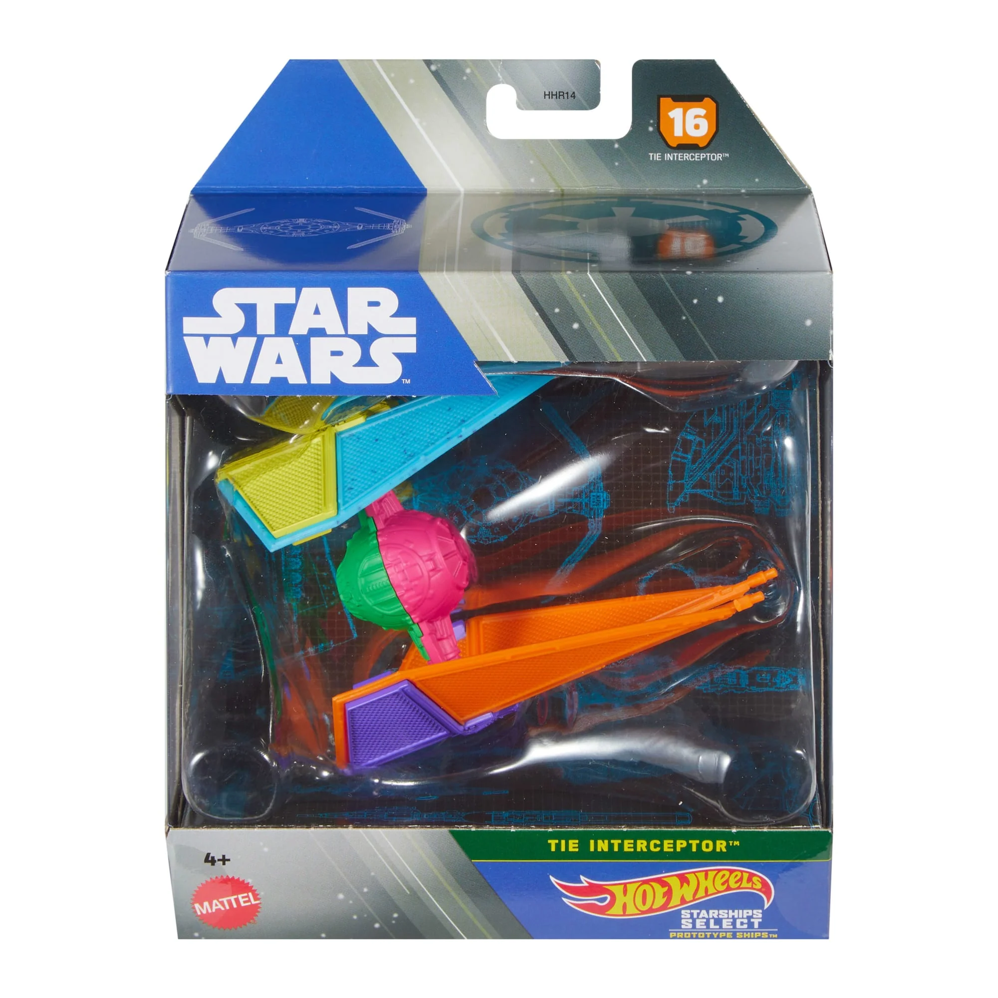 Hot Wheels Collector Veículo de Brinquedo Star Wars TIE Interceptor - Image 6