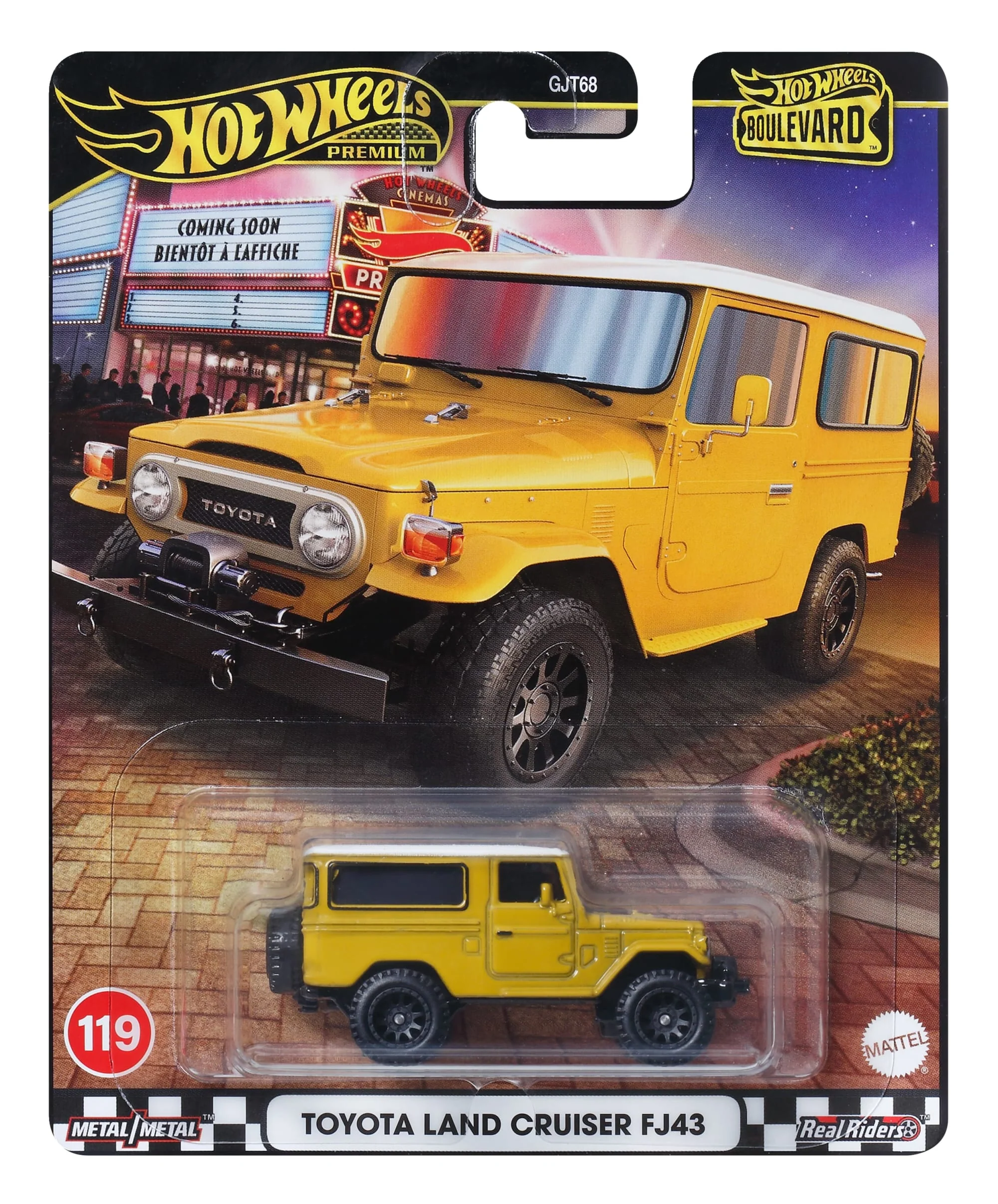 Hot Wheels Collector Veículo de Brinquedo Toyota Land Cruiser FJ43 - Image 6