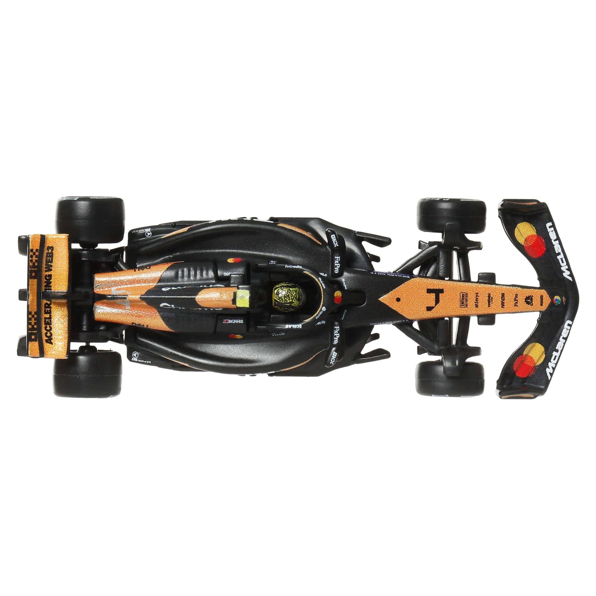 Hot Wheels Collector Veículo de Coleção Equipe McLaren Formula 1 Lando Norris - Image 5