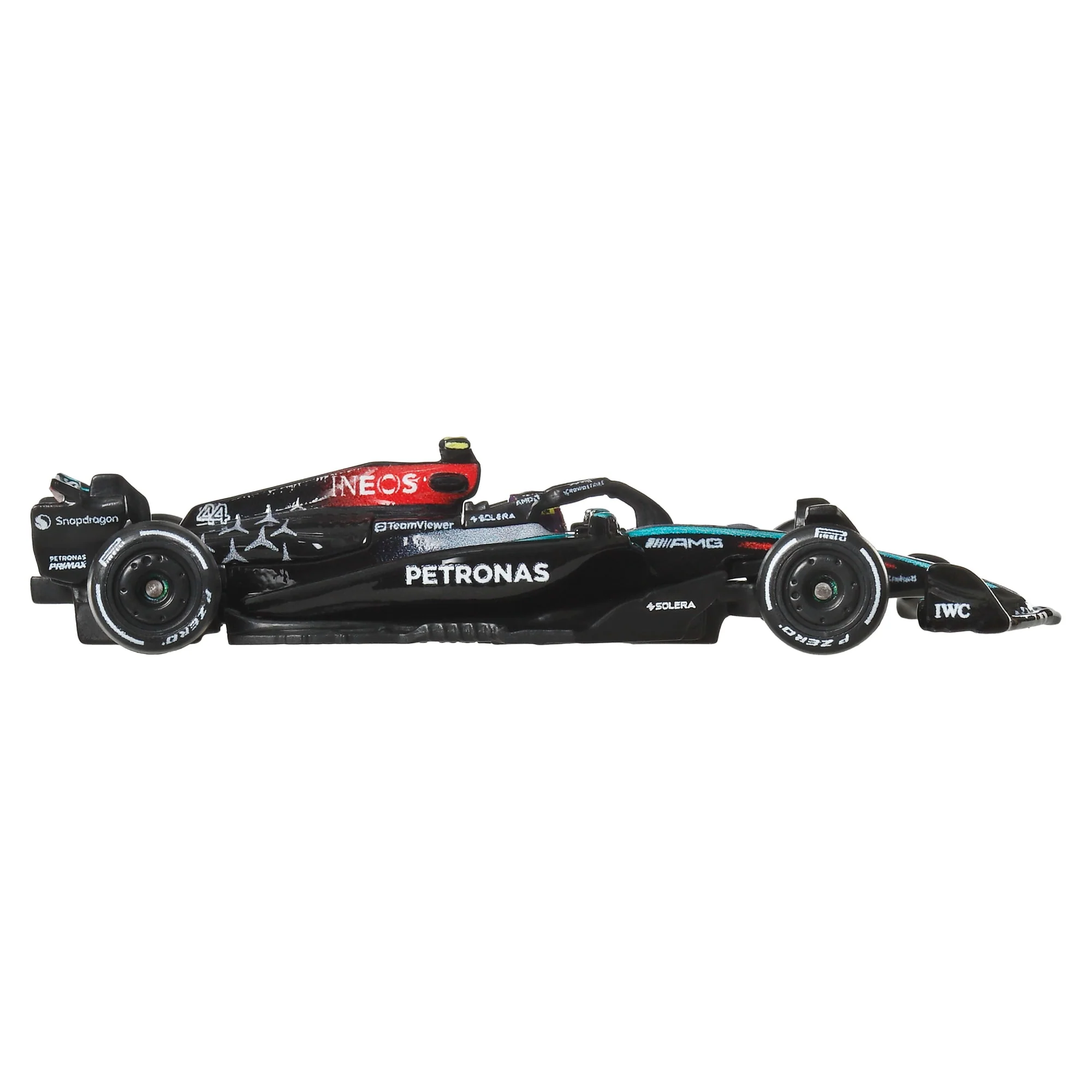 Hot Wheels Collector Veículo de Coleção Equipe Mercedes-AMG PETRONAS Formula 1 Lewis Hamilton - Image 3