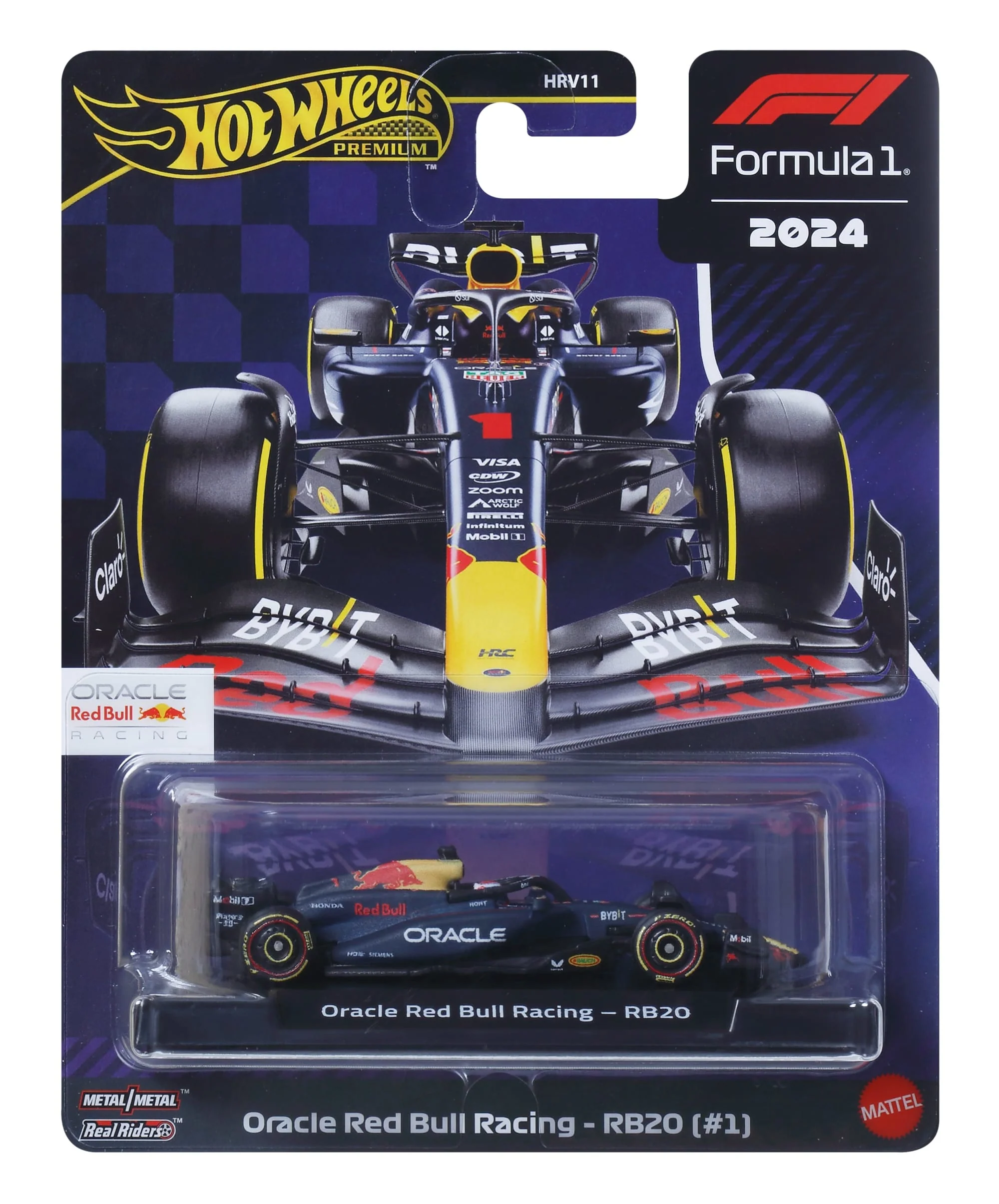 Hot Wheels Collector Veículo de Coleção Equipe Oracle Red Bull Racing Formula 1 Max Verstappen - Image 6