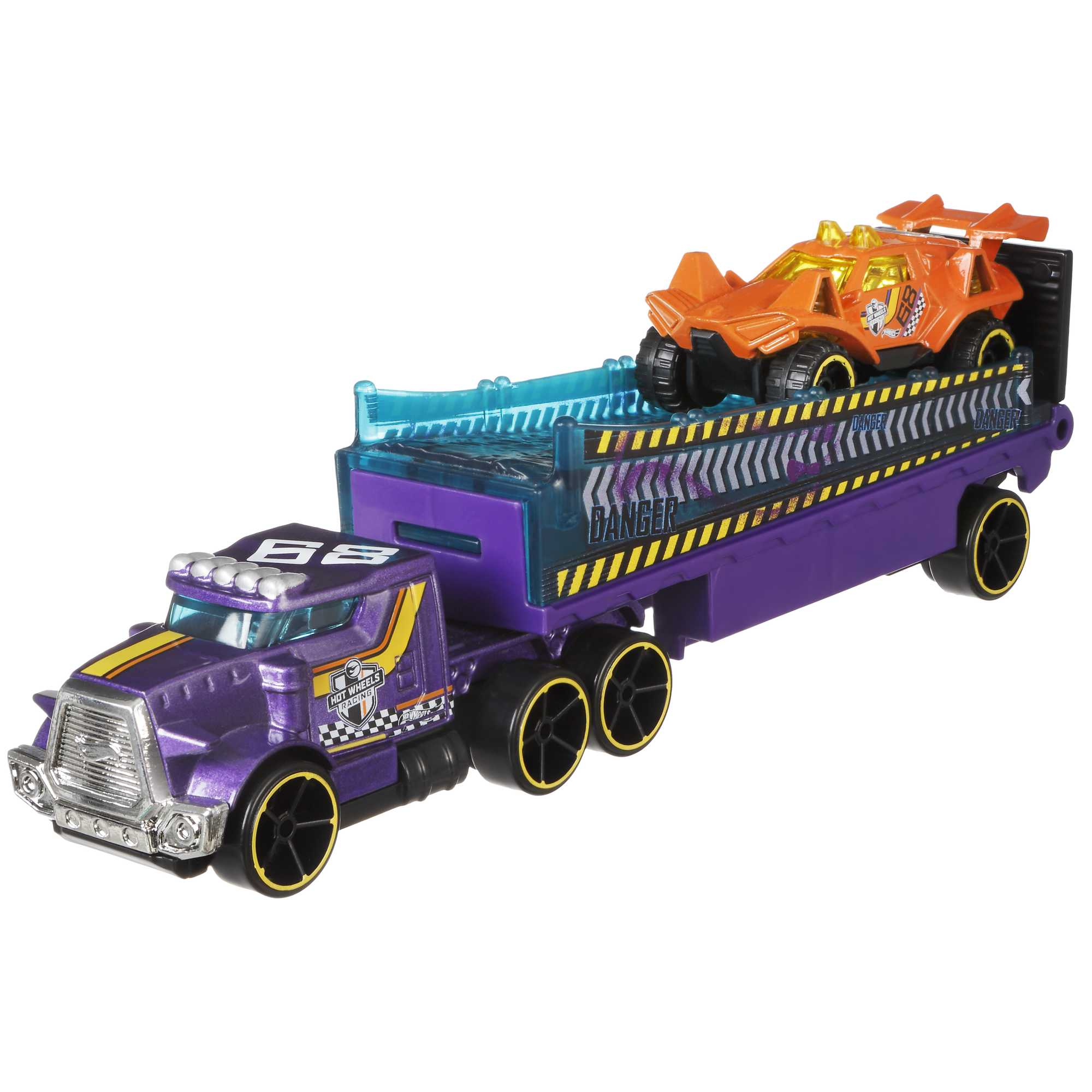 Hot Wheels Diecast Veículo de Brinquedo Transportador de Carros de Luxo - Image 5