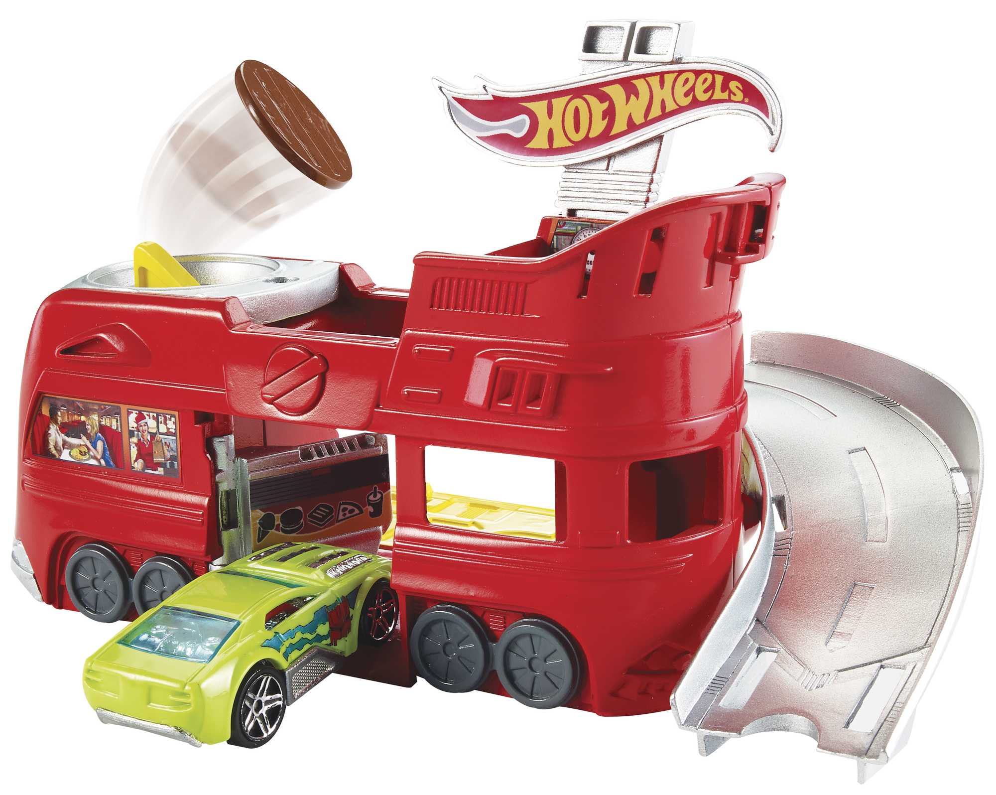 Hot Wheels Ghost Garage Play Set