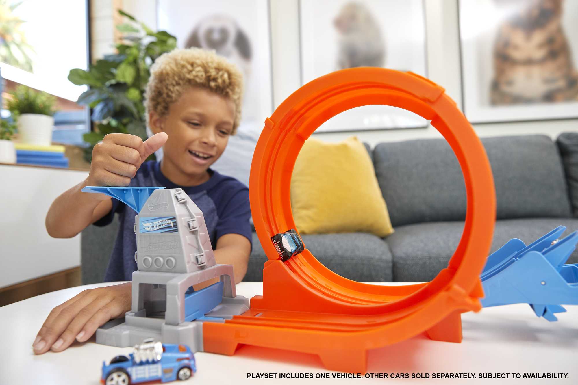 Hot Wheels Loop Stunt Champion, Track Set - Image 3