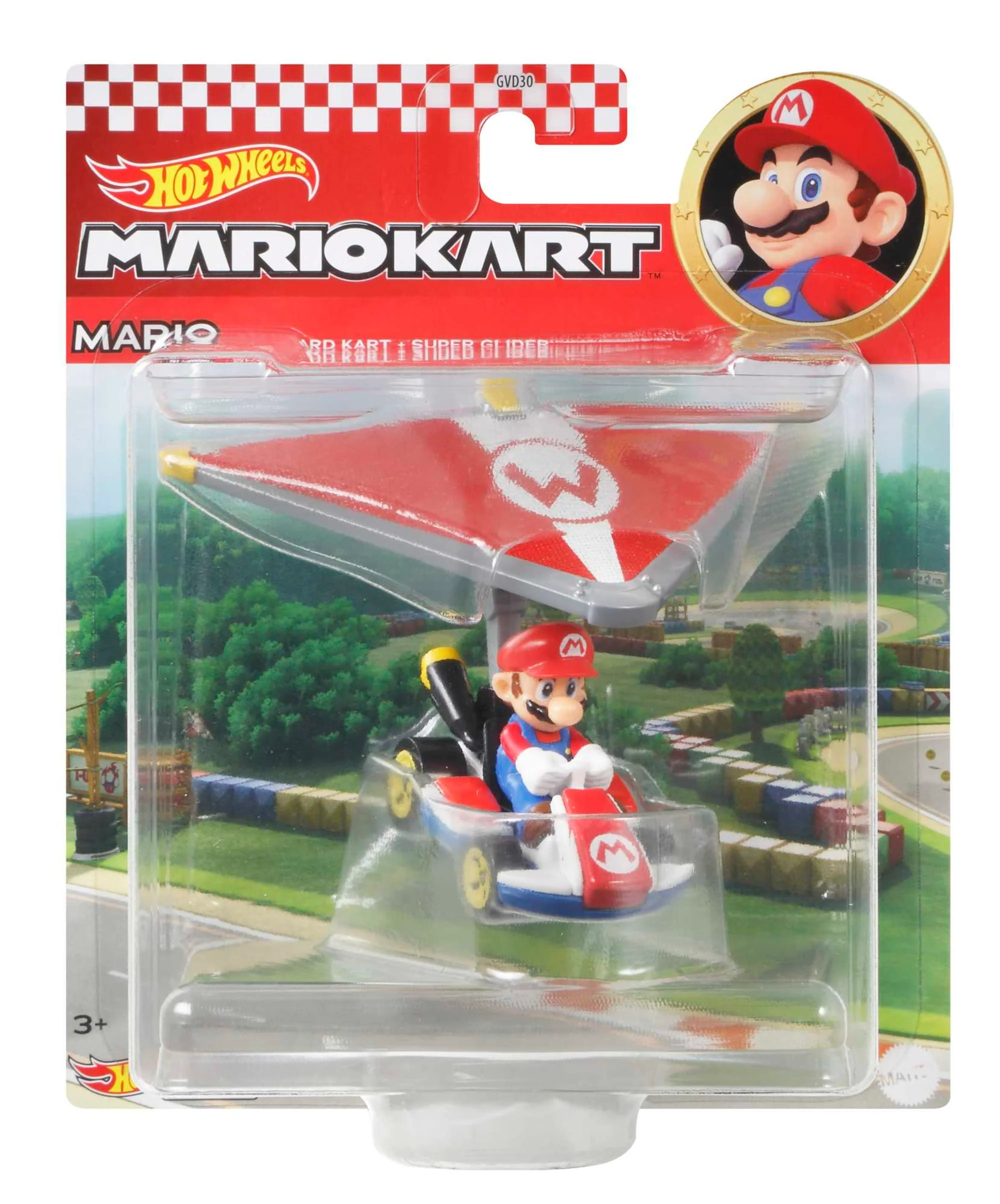 Hot Wheels Mario Kart Mario Standart Kart et Super Planeur - Image 4