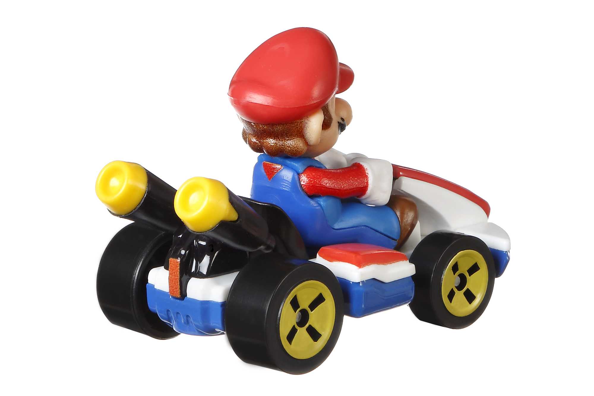 Hot Wheels Mario Kart Mario, Standard Kart Vehicle - Image 3