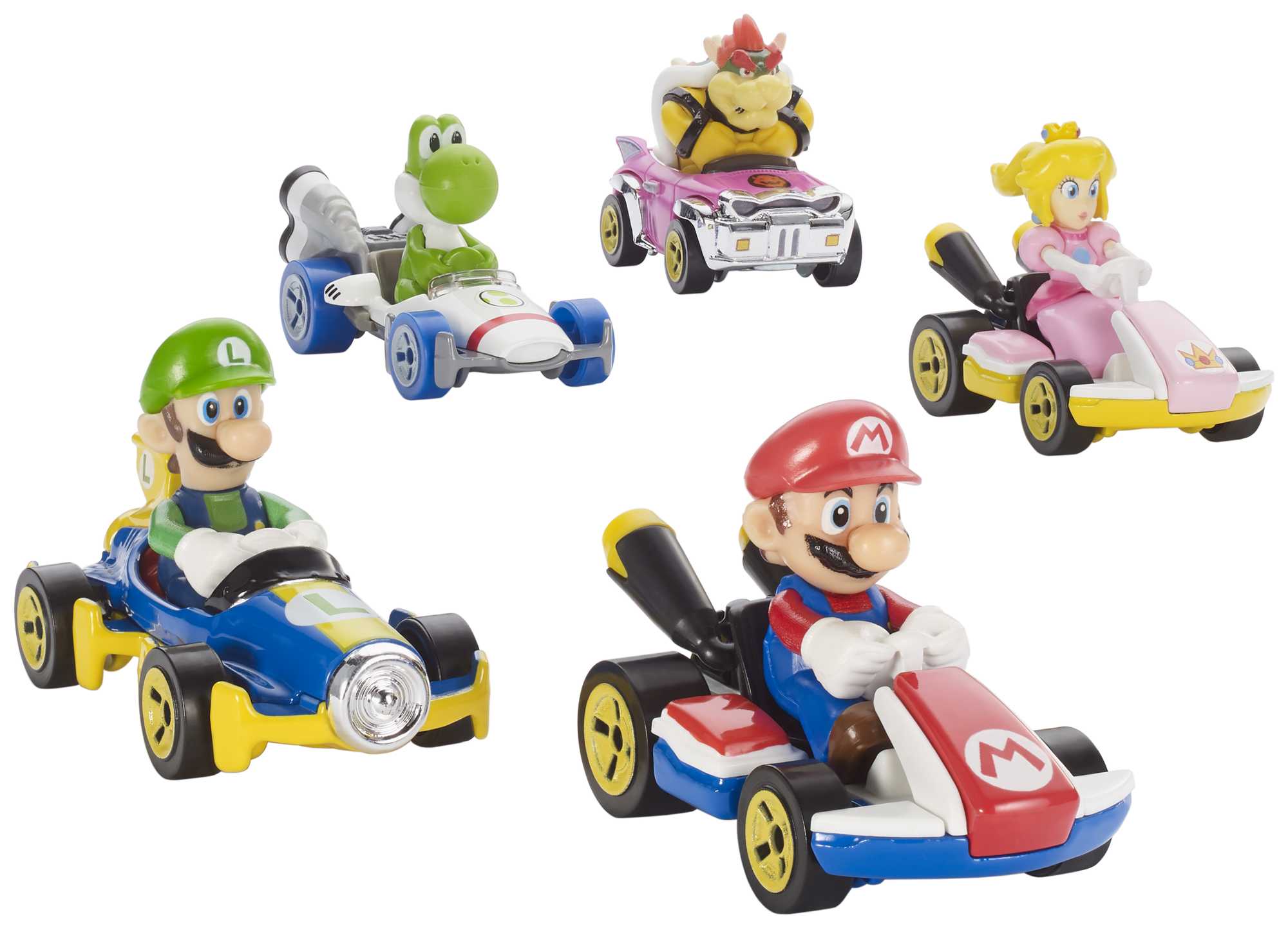 Hot Wheels Mario Kart Mario, Véhicule Kart Standard - Image 5
