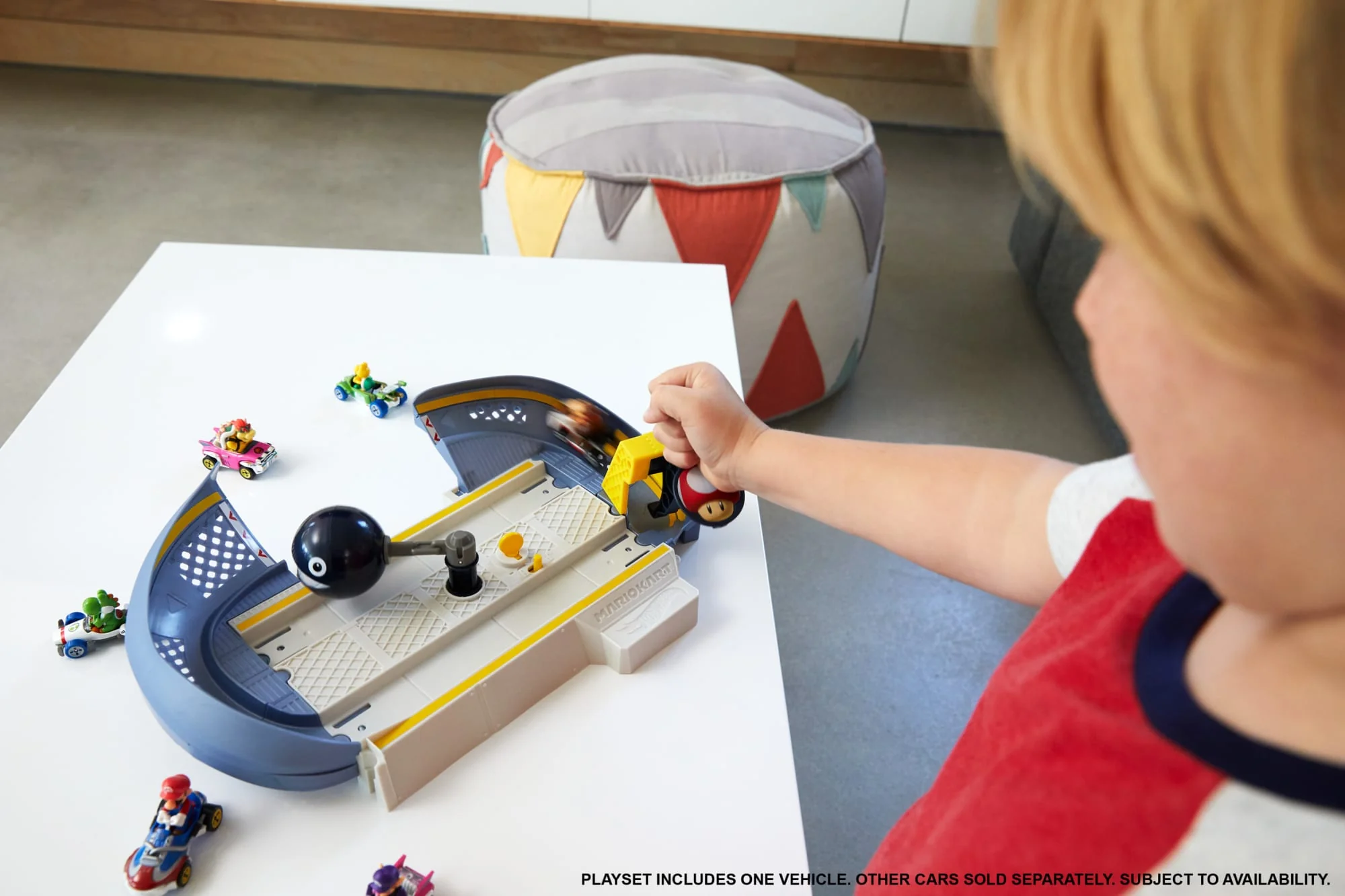 Hot Wheels Mario Kart Pista de Brinquedo Chain Chomp - Image 3