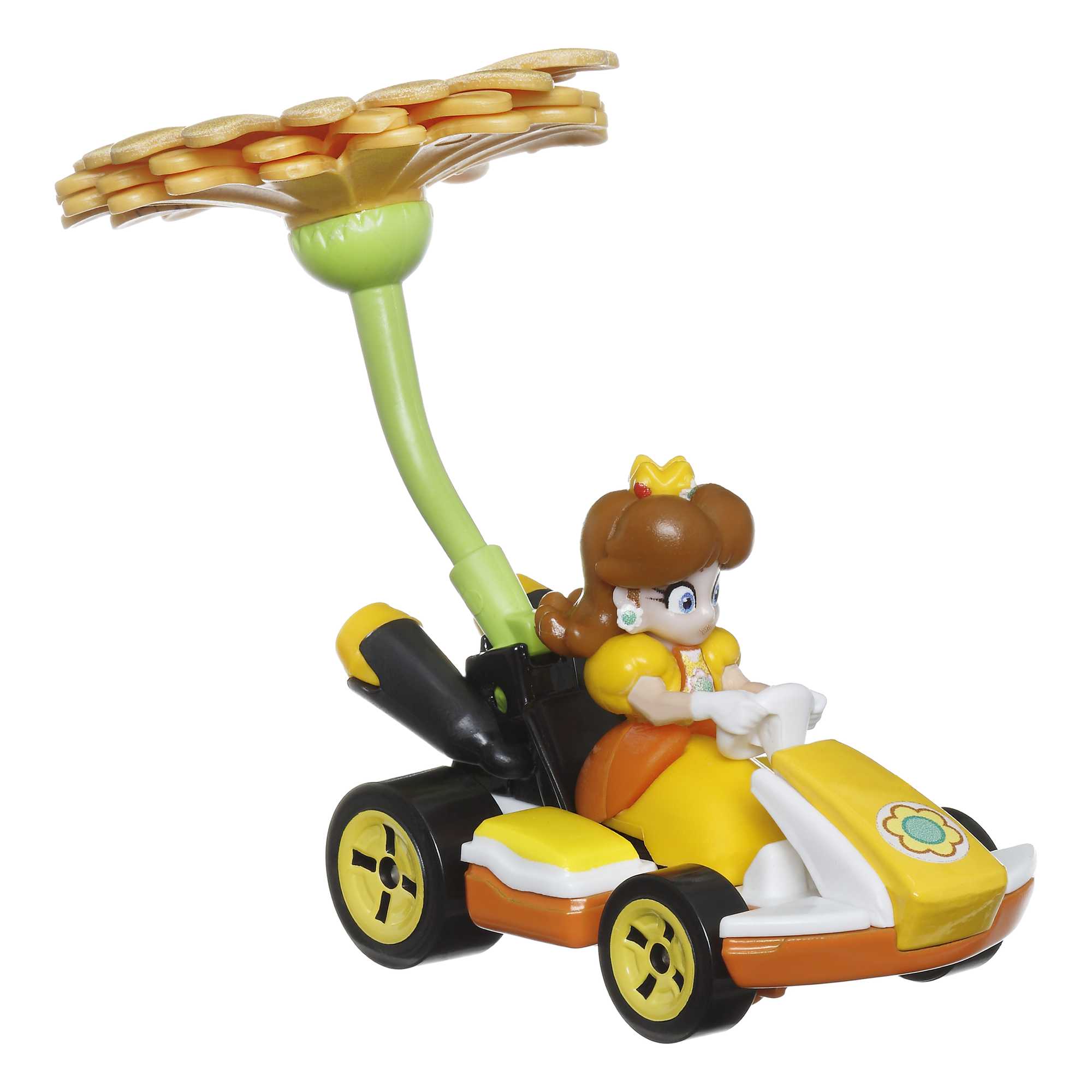 Hot Wheels Mario Kart Princess Daisy Standard Kart - Image 2