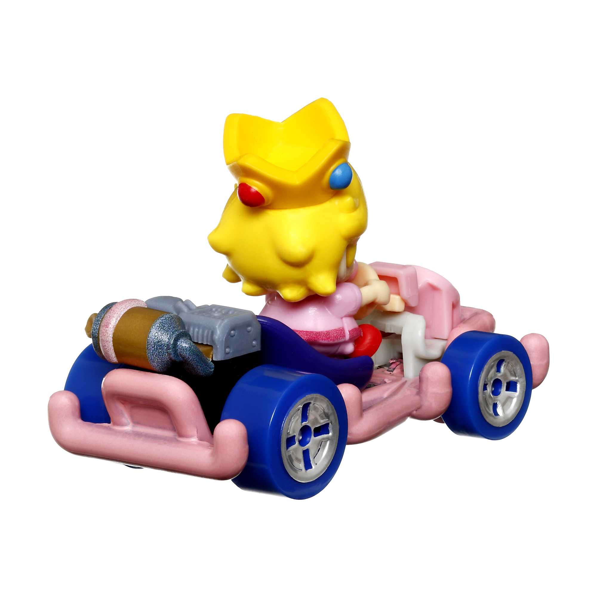 Hot Wheels Mario Kart Vehículo de Juguete Baby Peach Pipe Frame - Image 3