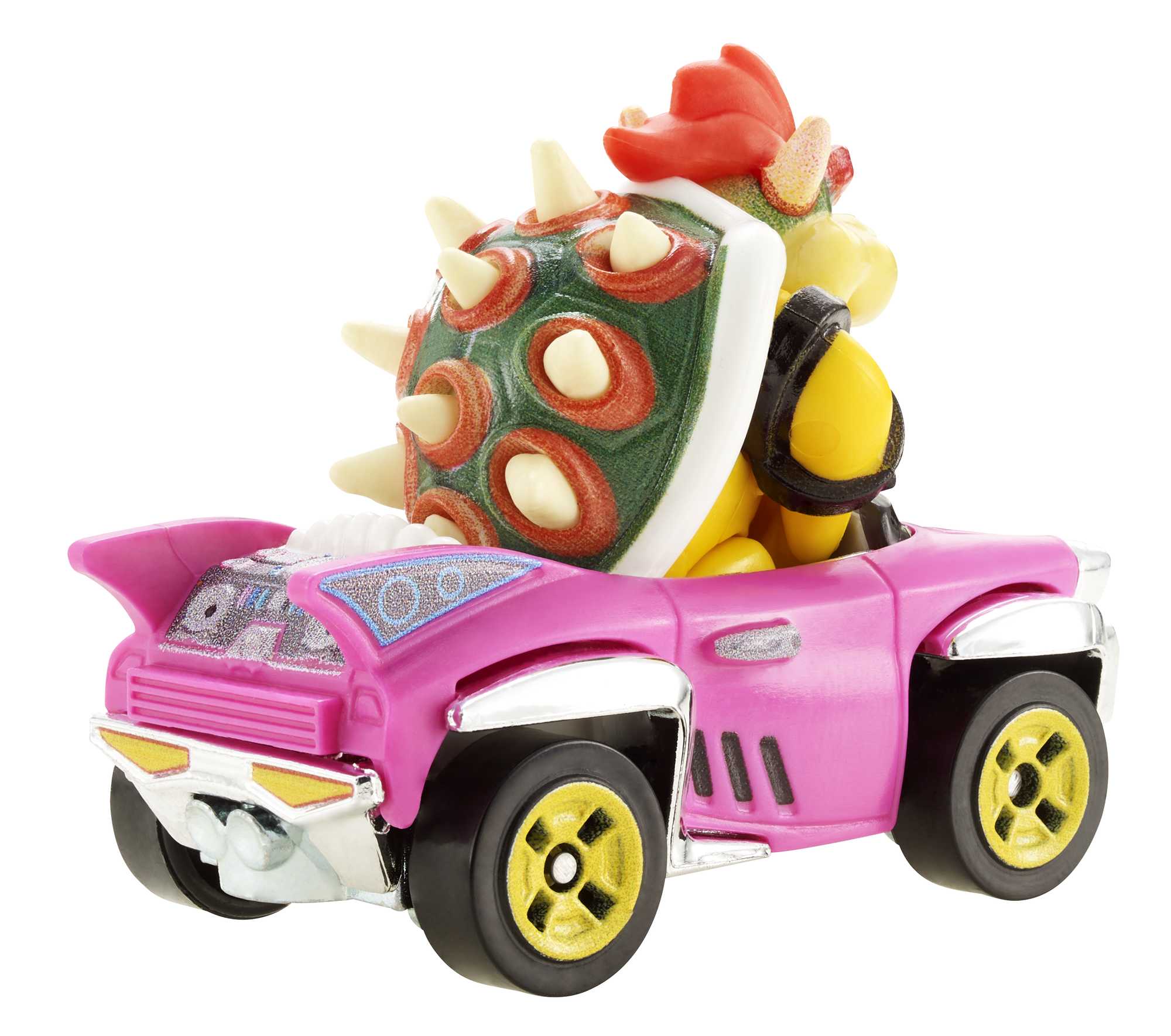 Hot Wheels Mario Kart Vehículo de Juguete Bowser Badwagon - Image 3