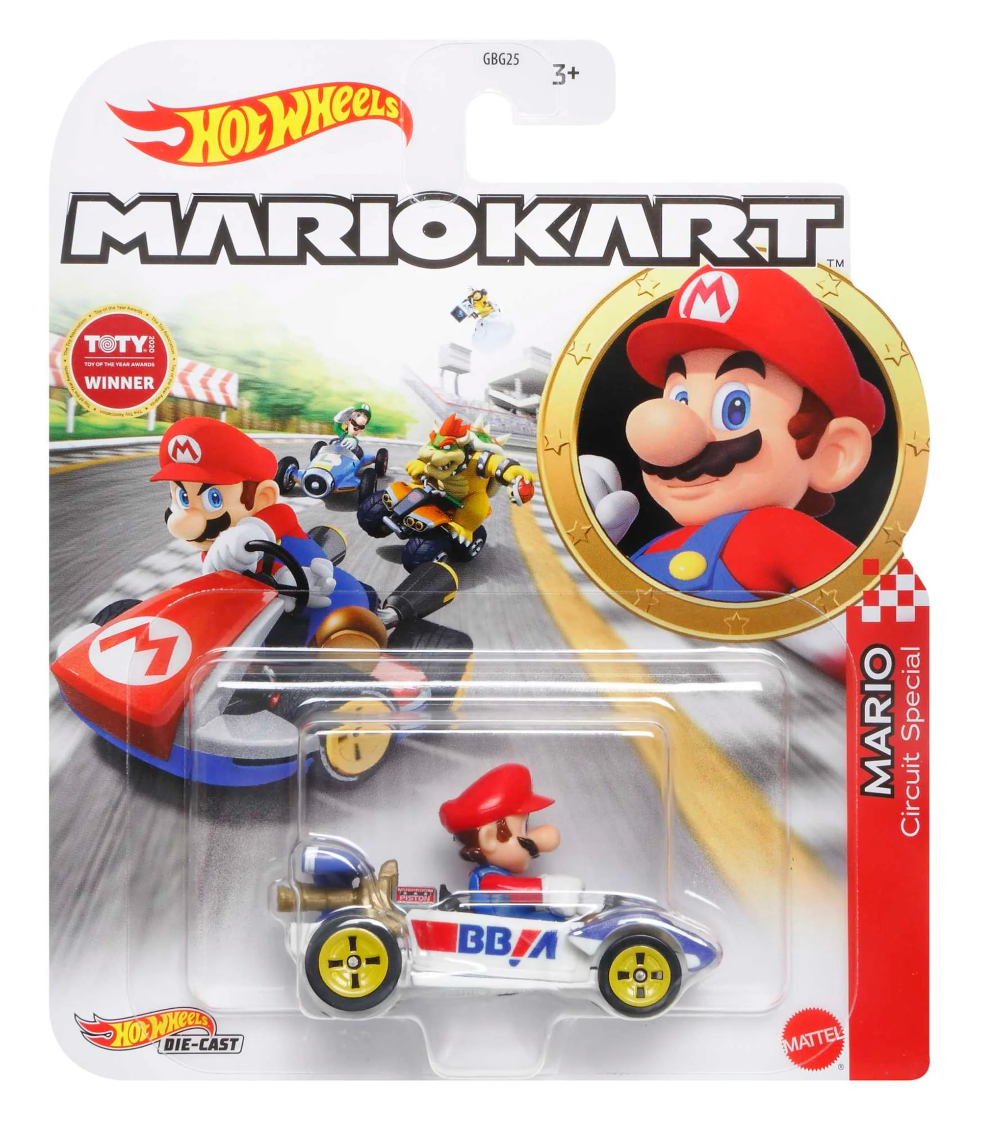Hot Wheels Mario Kart Vehículo de Juguete Circuito Especial - Image 5