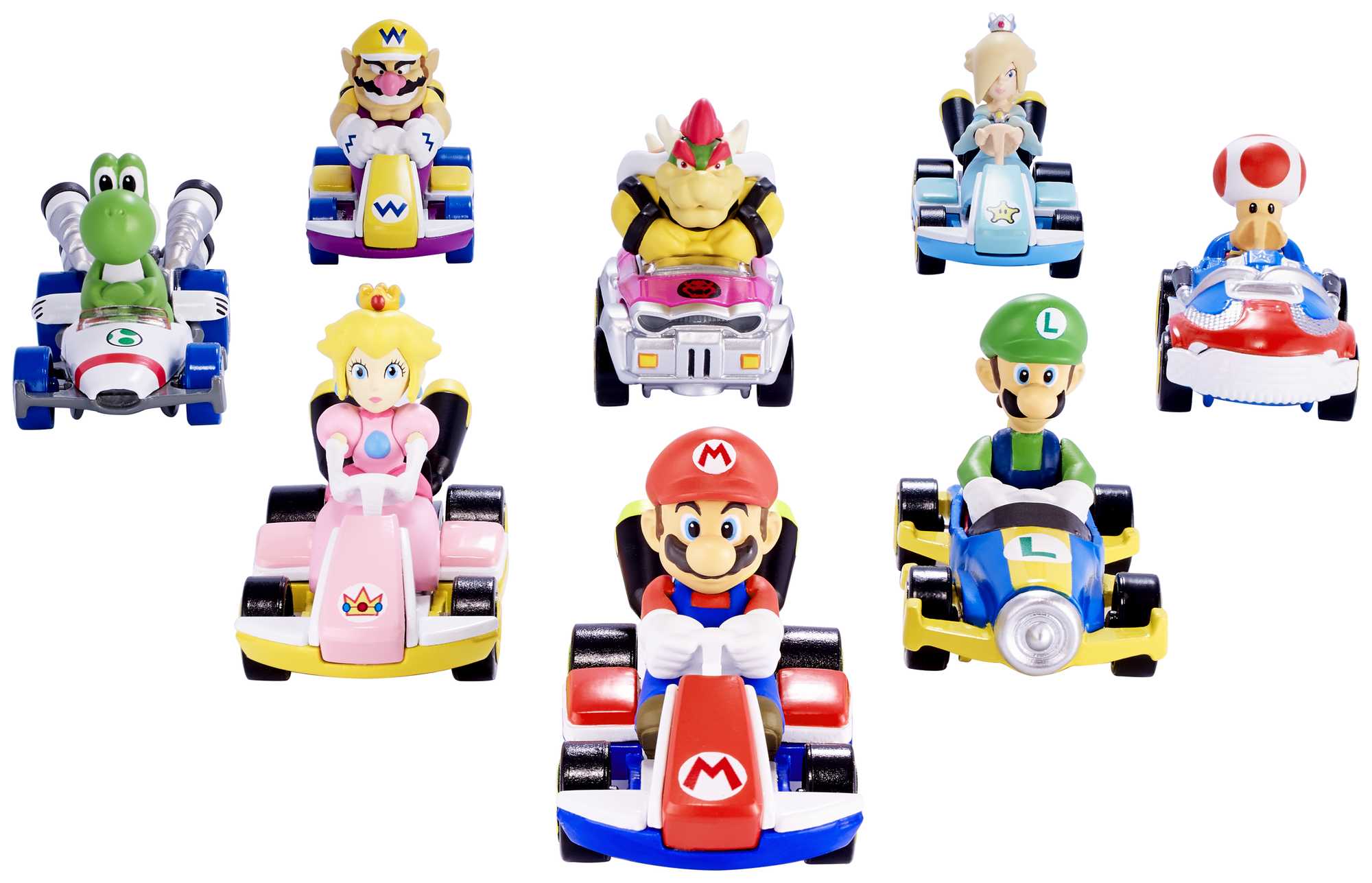 Hot Wheels Mario Kart Vehículo de Juguete Mario Estándar Kart - Image 6
