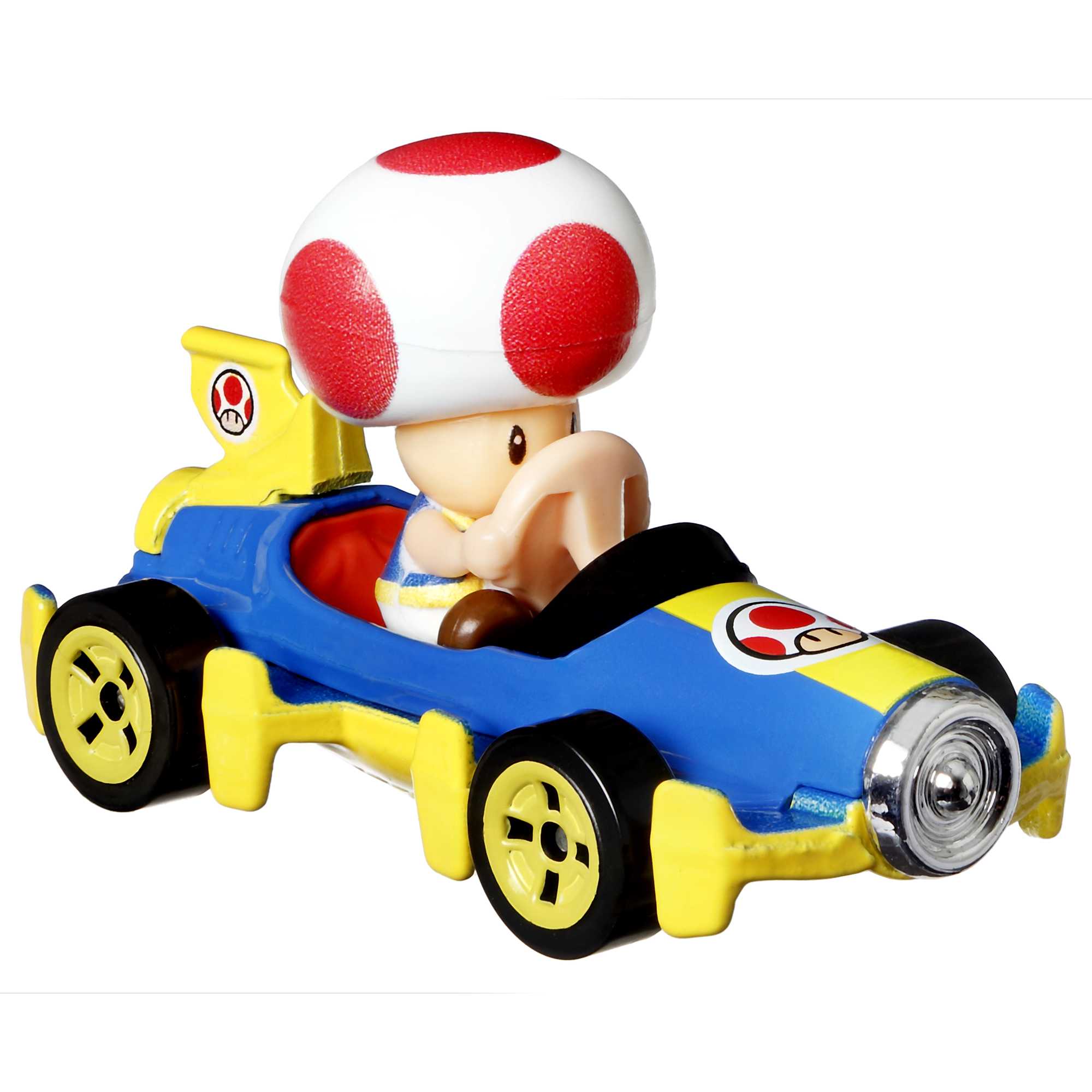 Hot Wheels Mario Kart Vehículo de Juguete Toad Mach 8 - Image 4