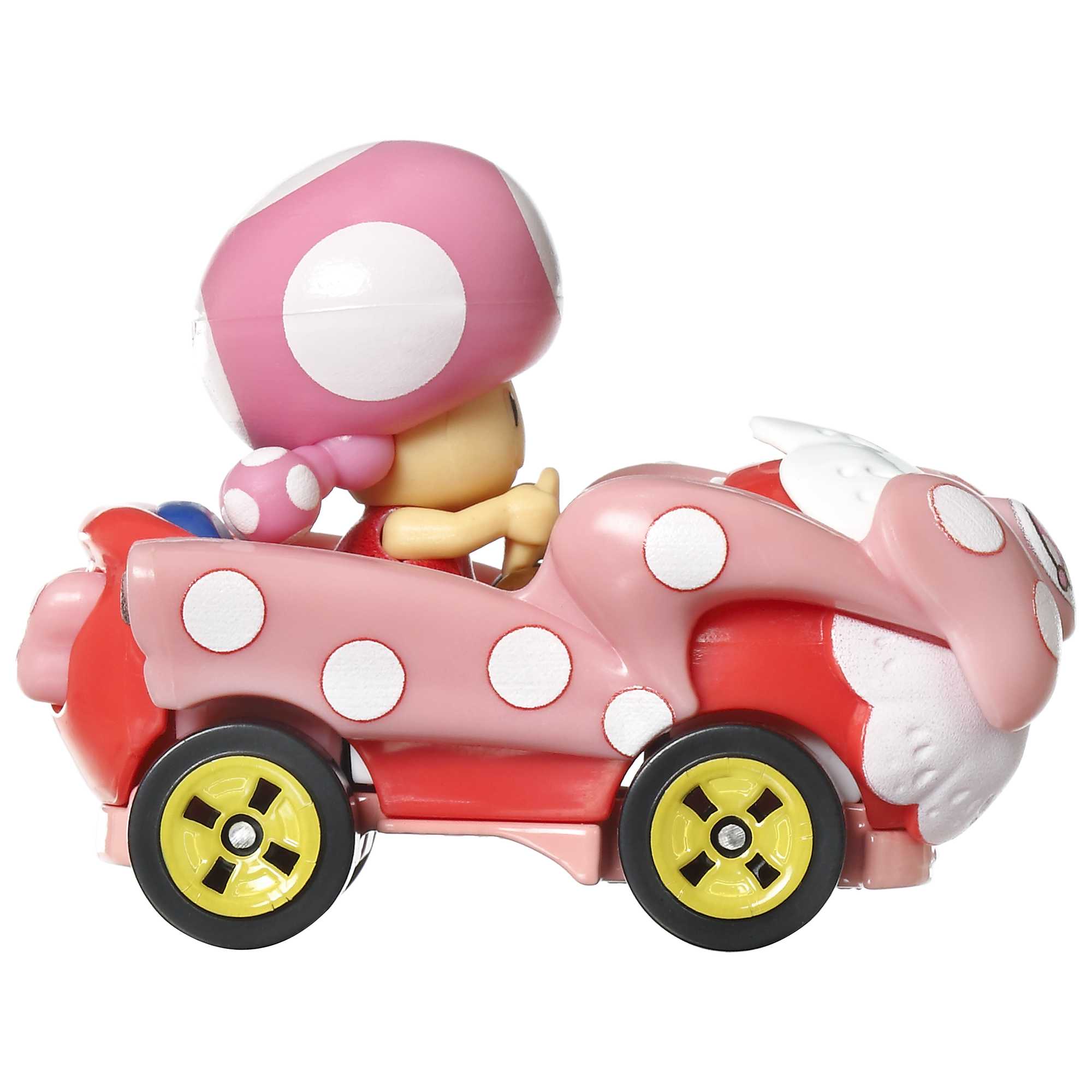 Hot Wheels Mario Kart Vehículo de Juguete Toadette Birthday Girl - Image 2