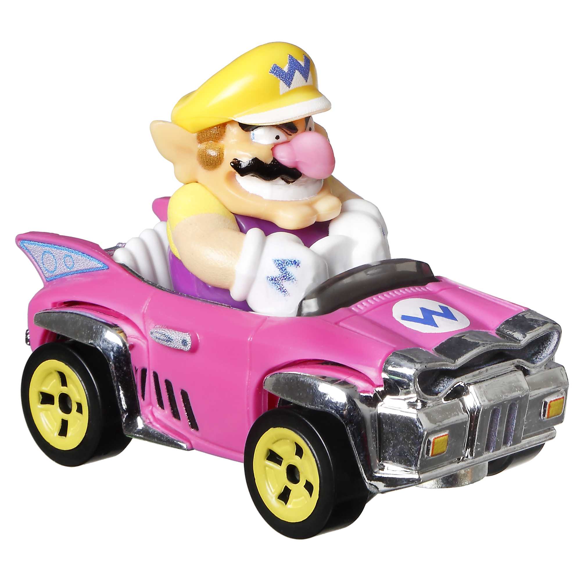 Hot Wheels Mario Kart Vehículo de Juguete Wario Badwagon - Image 2