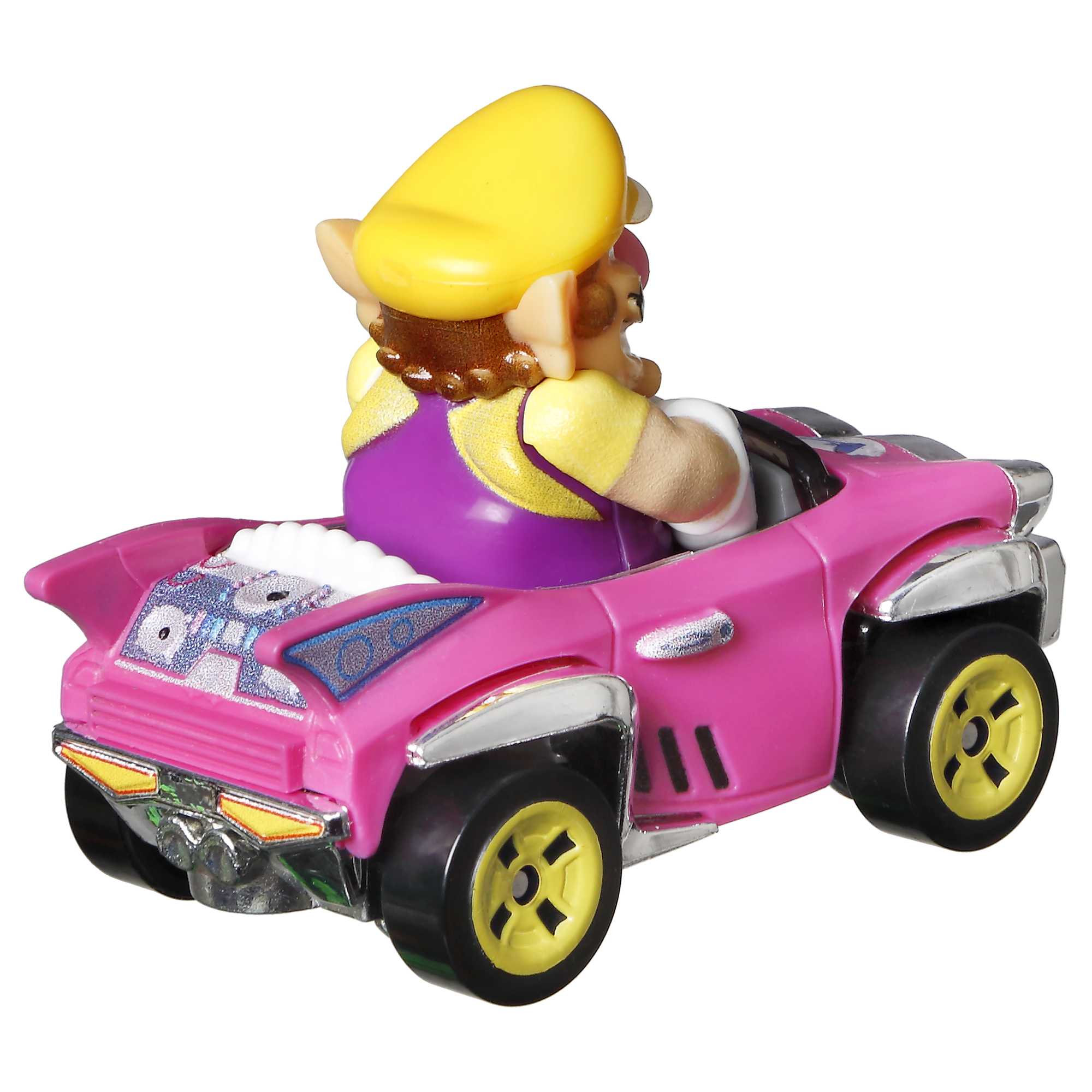 Hot Wheels Mario Kart Vehículo de Juguete Wario Badwagon - Image 3