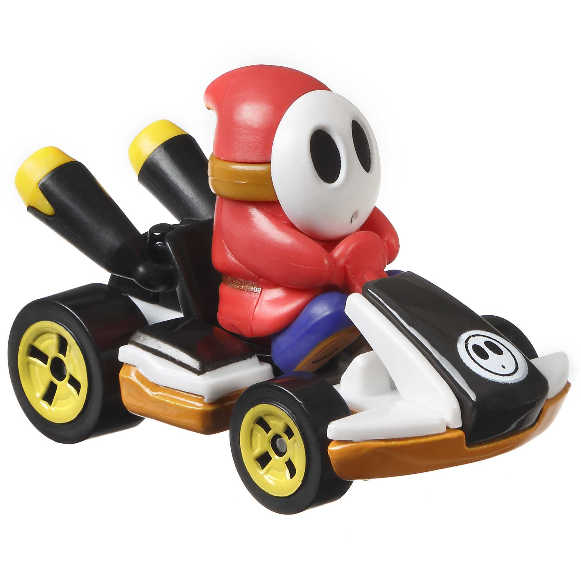 Hot Wheels Mario Kart Veículo de Brinquedo Kart Padrão Shy Guy - Image 2
