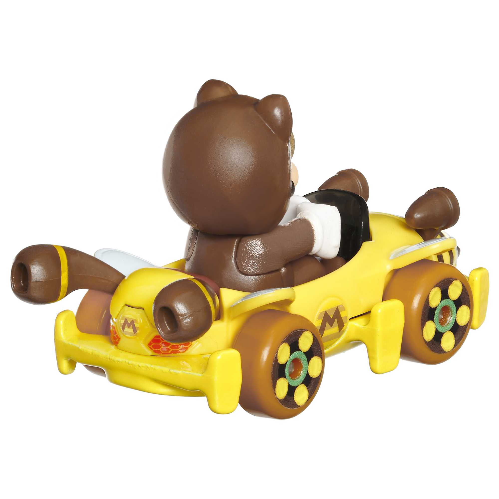 Hot Wheels Mario Kart Veículo de Brinquedo Tanooki Mario Bumble V - Image 4