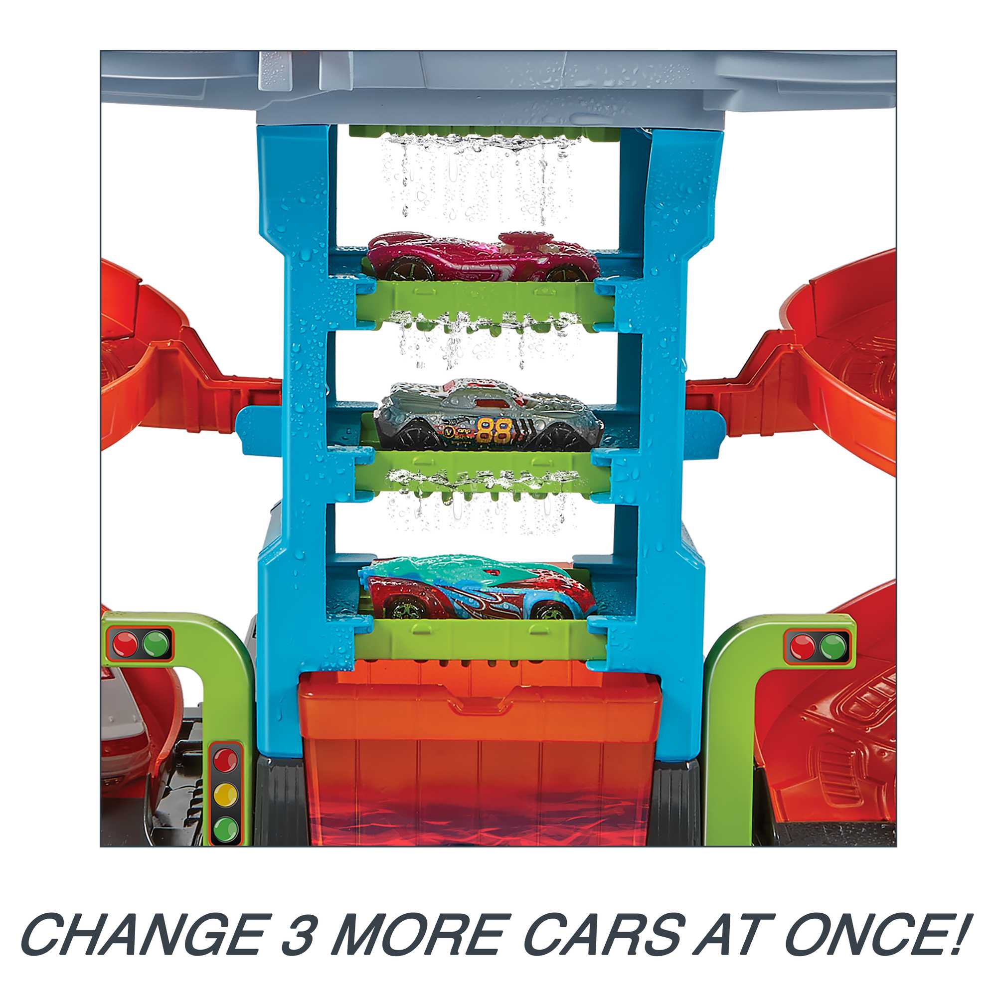 Hot Wheels MEGA Tower Car Wash - Image 3