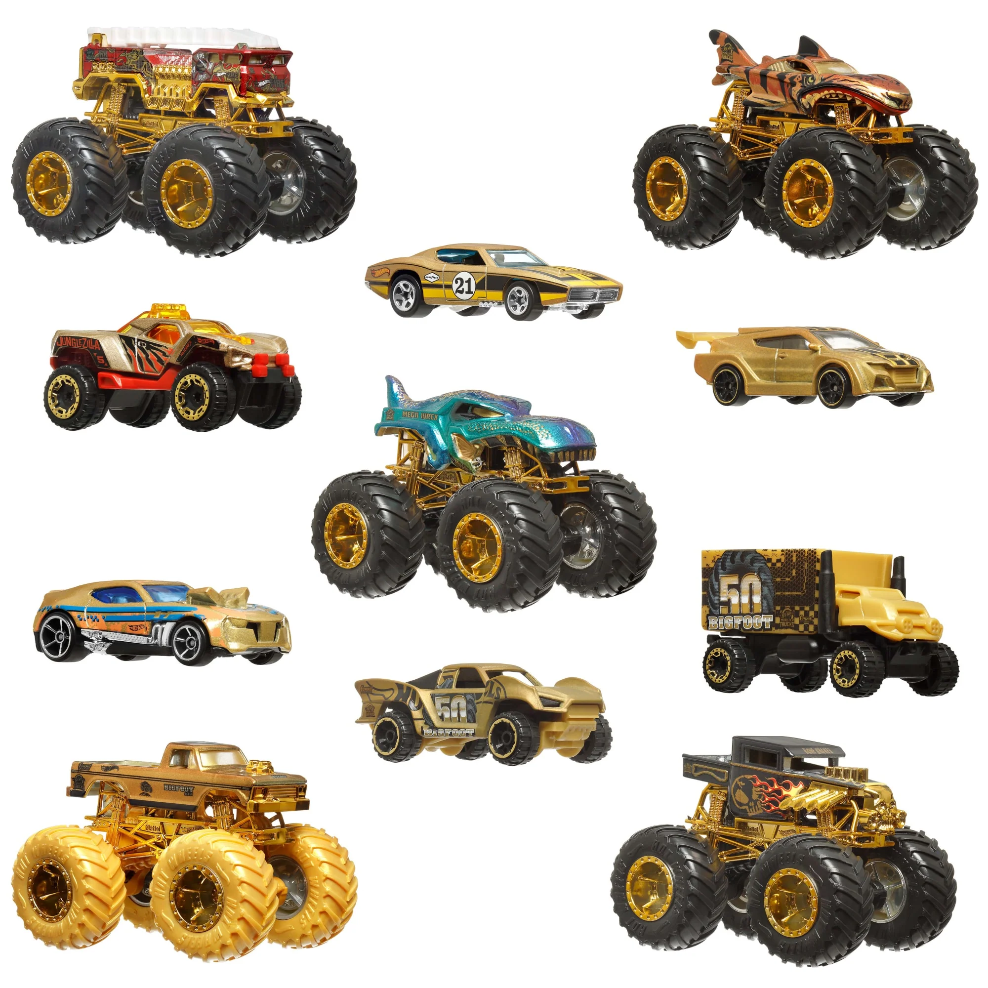 Hot Wheels  Monster Trucks  Trophy Champions (Champions de Trophées) - Image 2