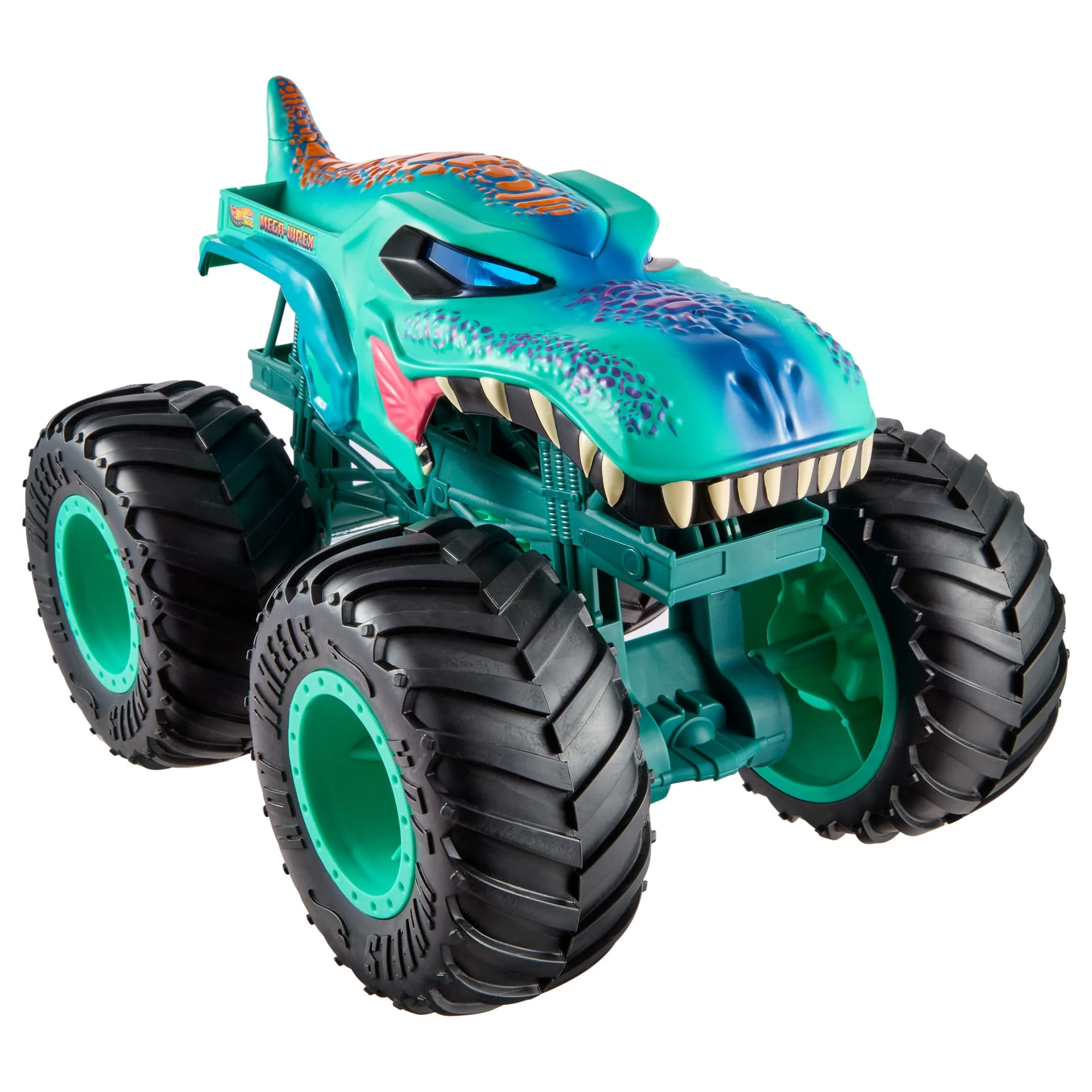 Hot Wheels-Monster Trucks Mega-Wrex Xxl-Avec Grandes Roues et Détails Brillants - Image 4