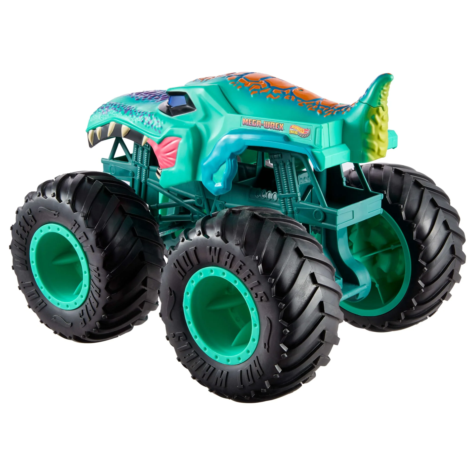 Hot Wheels-Monster Trucks Mega-Wrex Xxl-Avec Grandes Roues et Détails Brillants - Image 5
