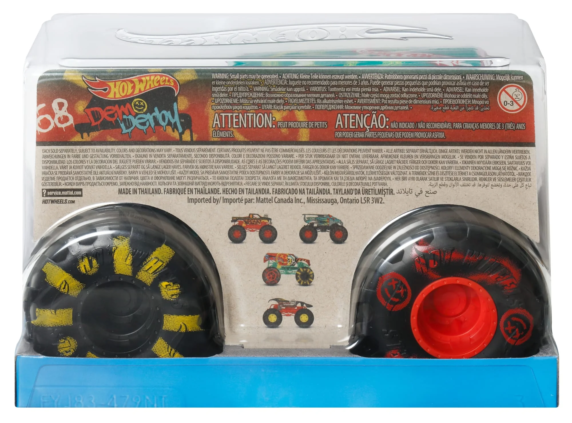 Hot Wheels Monster Trucks, Oversized Monster Truck in 1:24 Scale - Image 2