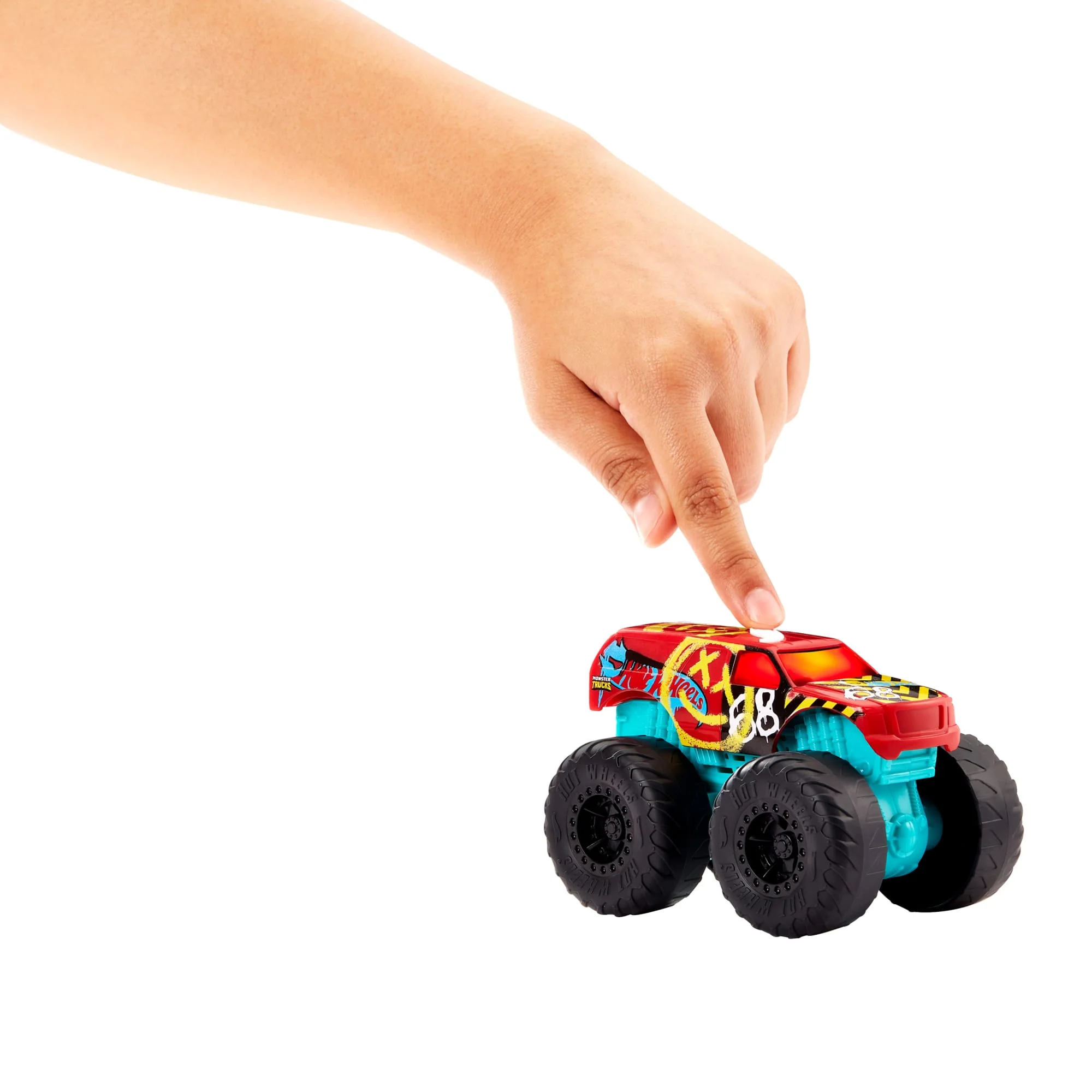 Hot Wheels Monster Trucks Roarin' Wreckers HW demo derby - Image 2