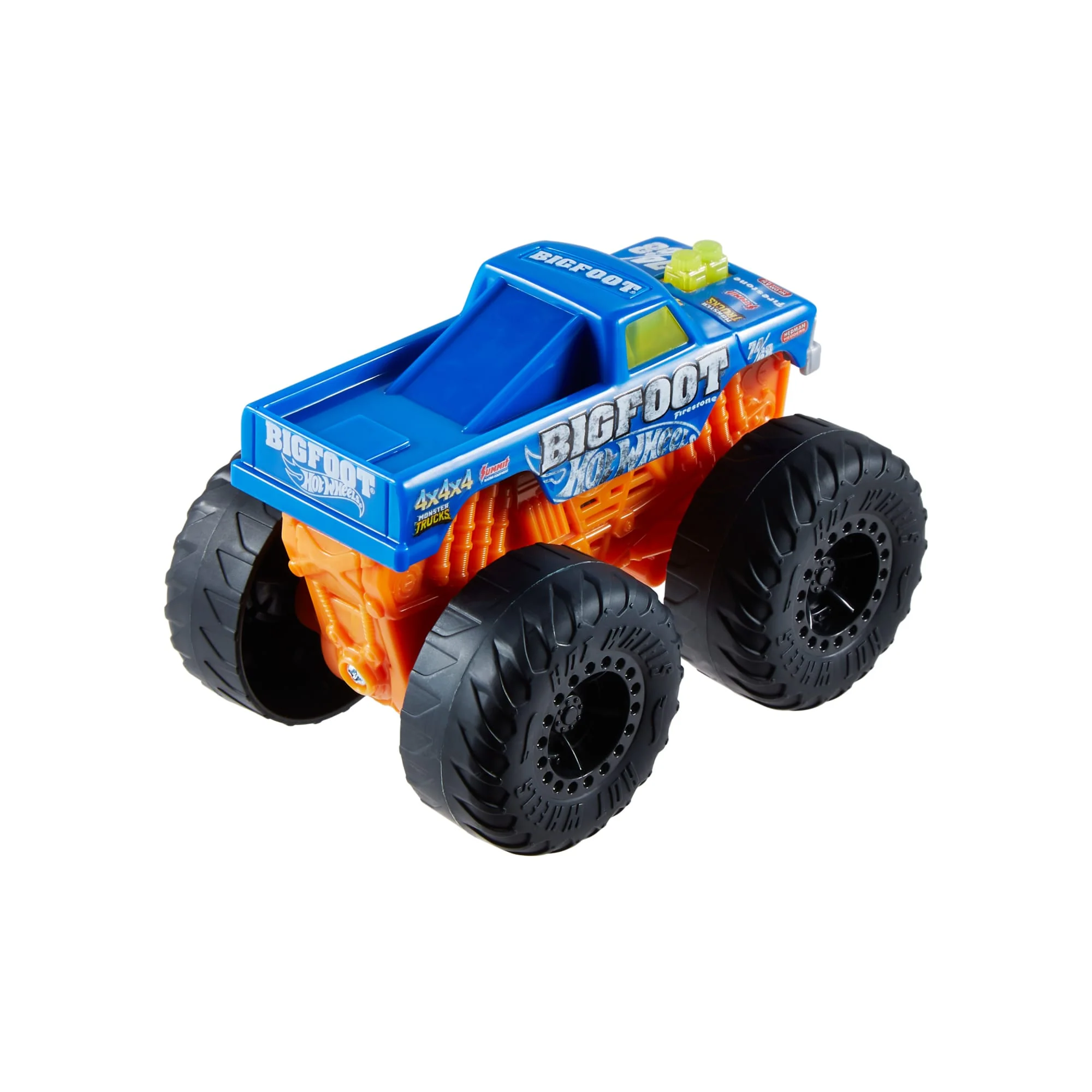 Hot Wheels Monster Trucks Roarin' Wreckers Véhicule Bigfoot - Image 2