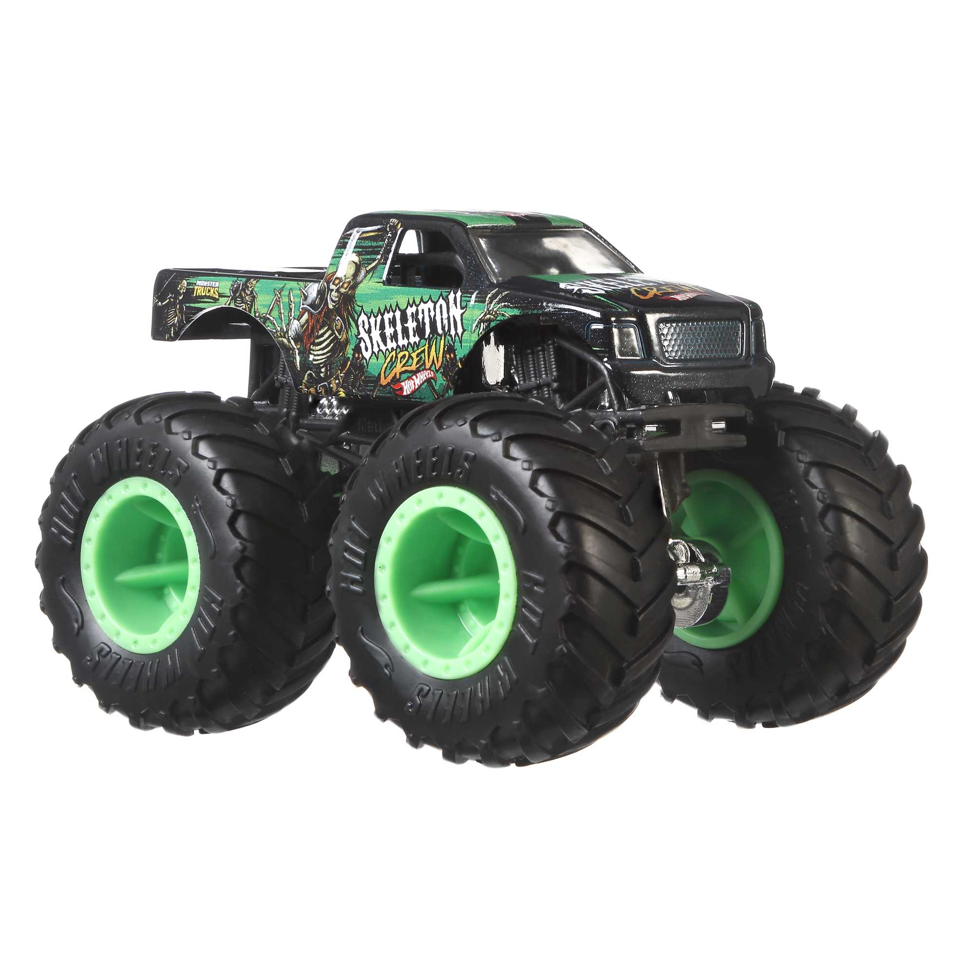 Hot Wheels Monster Trucks, Set Of 12 1:64 Die-Cast Toy Trucks For Kids - Image 4