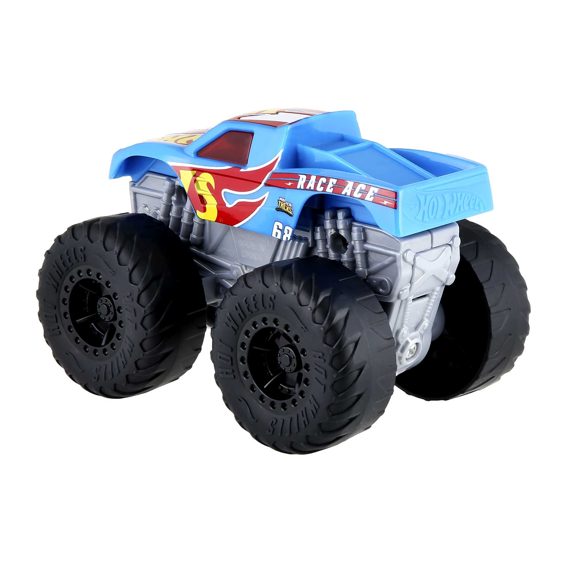 Hotwheels®-Monster Trucks-Véhicule Race Ace Sons et Lumières - Image 4