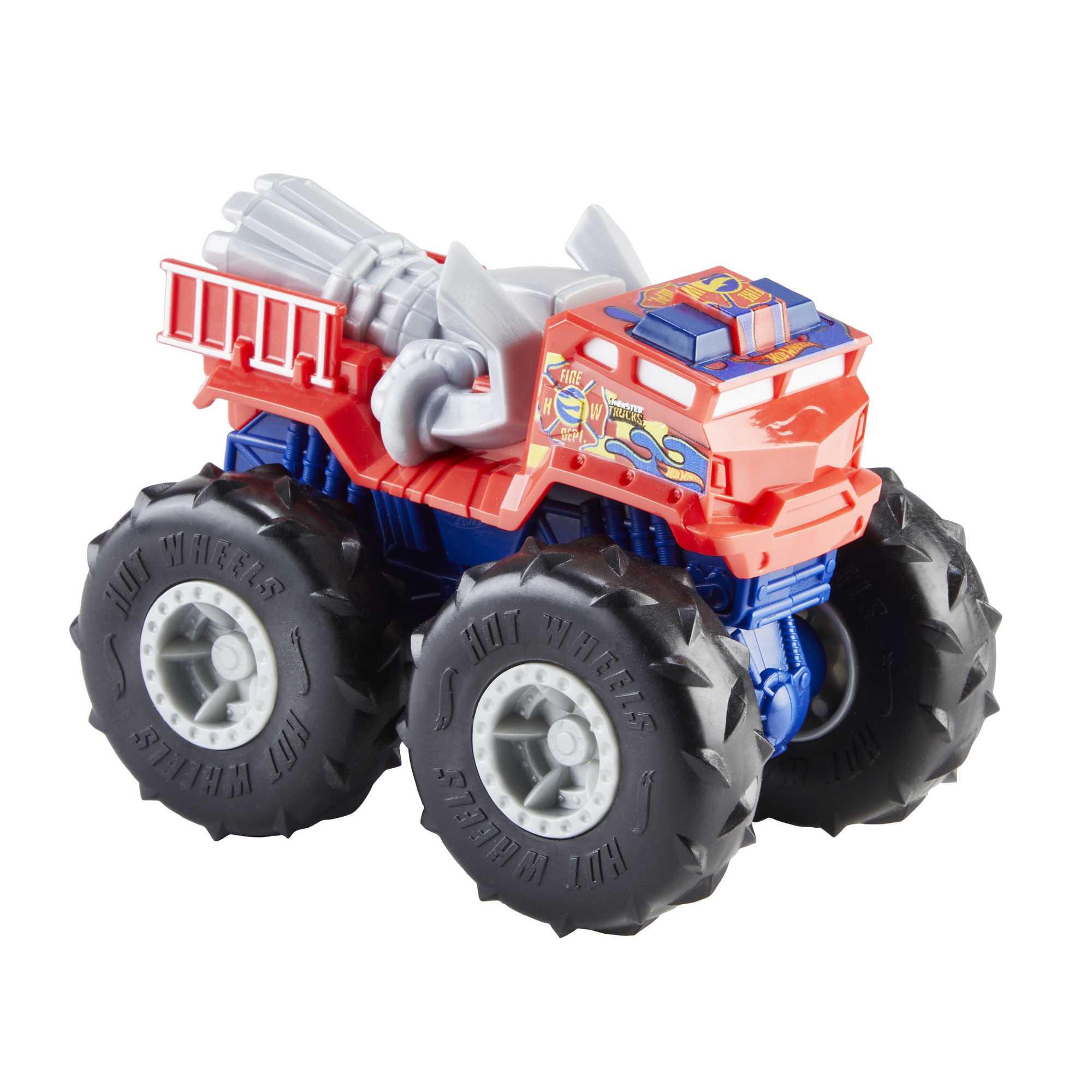 Hot Wheels Monster Trucks Vehículo de Juguete 1:43 Llantas Todo Terreno 5 Alarm - Image 2