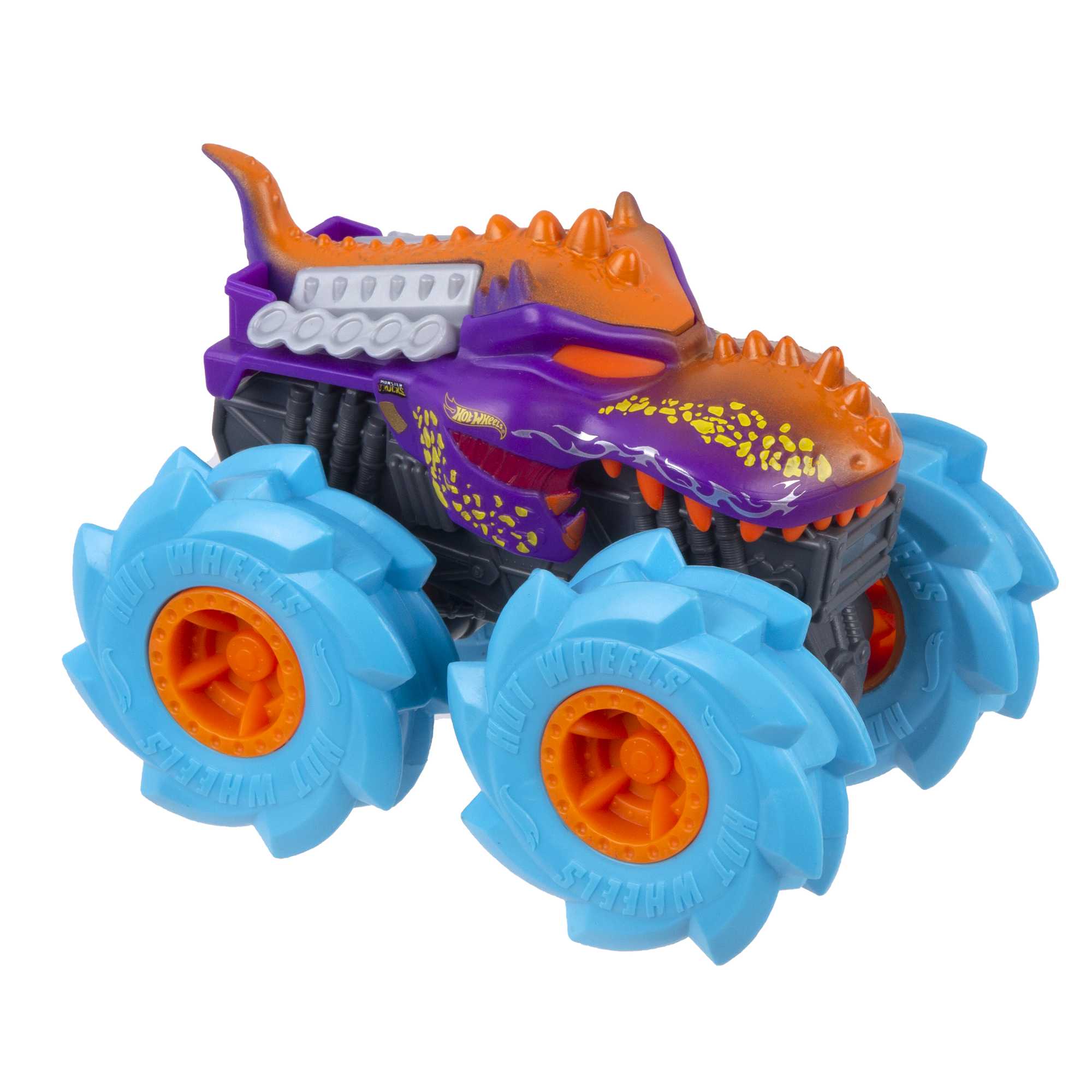 Hot Wheels Monster Trucks Vehículo de Juguete 1:43 Llantas Todo Terreno Mega-Wrex - Image 4