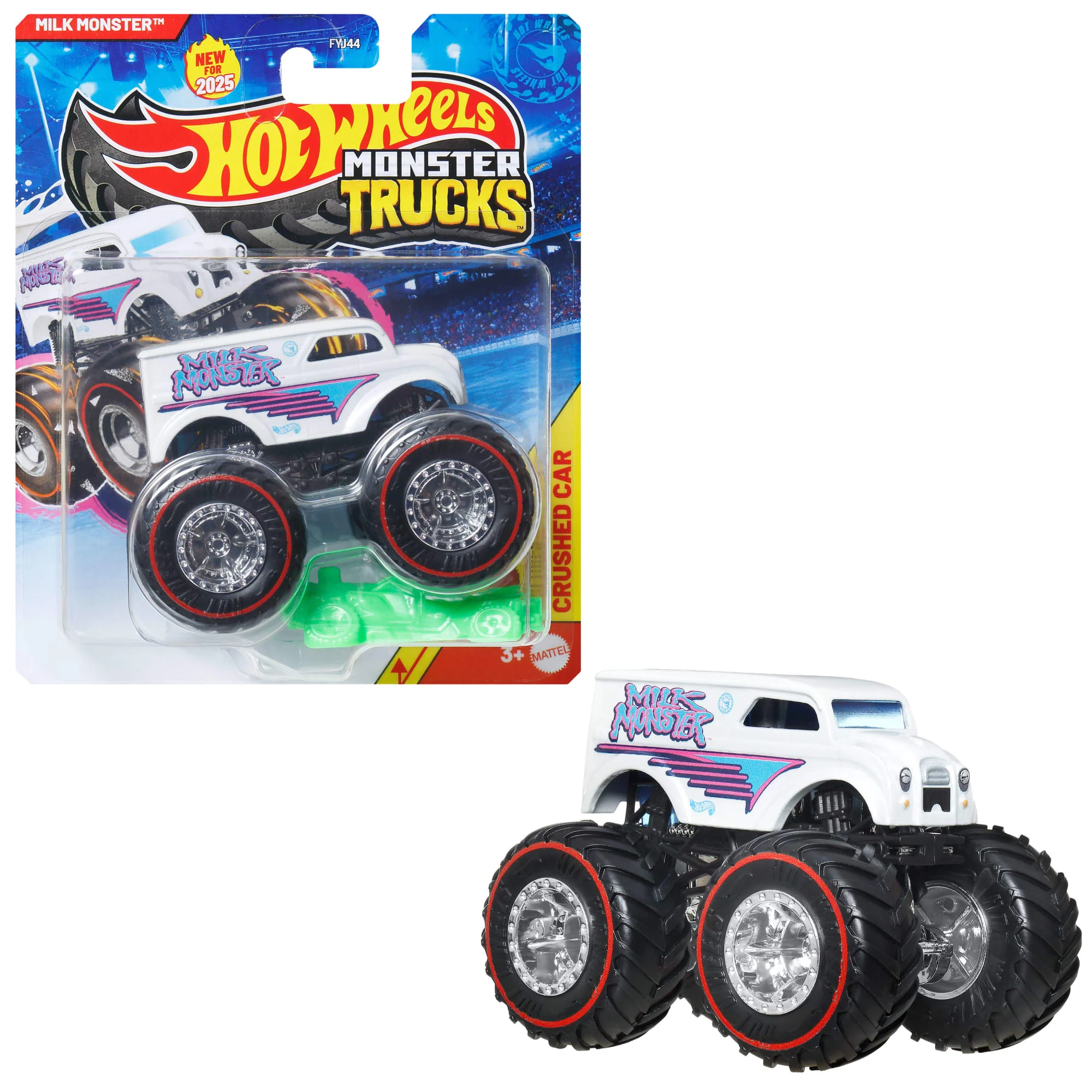 Hot Wheels Monster Trucks Vehículo de Juguete Auto Sorpresa Escala 1:64 - Image 6