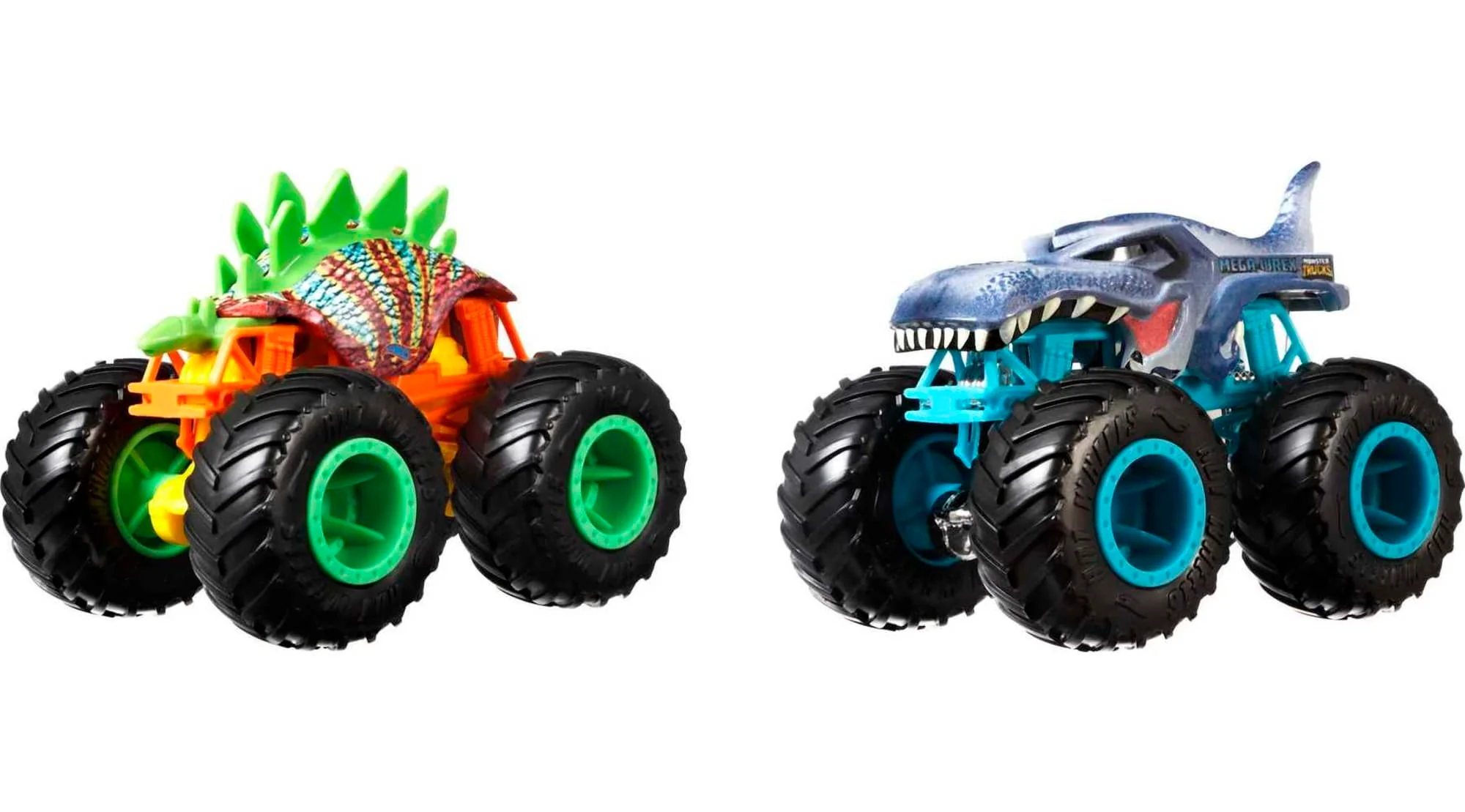 Hot Wheels Monster Trucks Vehículo de Juguete Paquete Sorpresa de 2 Autos Escala 1:64 - Image 6