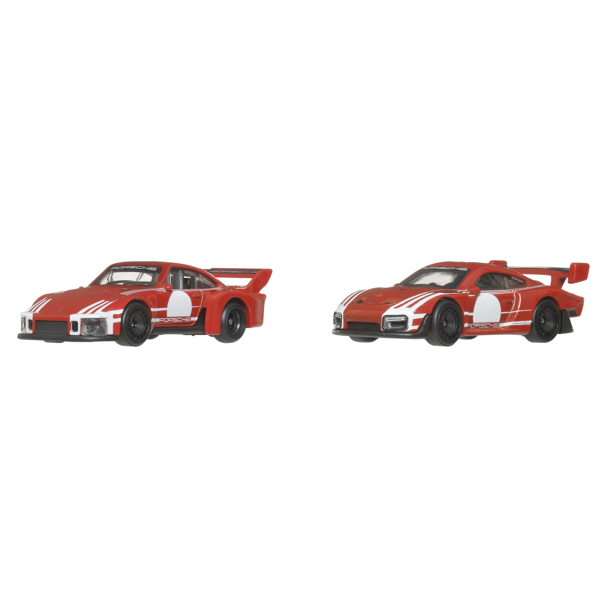 Hot Wheels Premium Kultowe auta 2-pak Porsche 935 + Porsche 935 Samochody 1:64 Zestaw autek Zabawki 3+